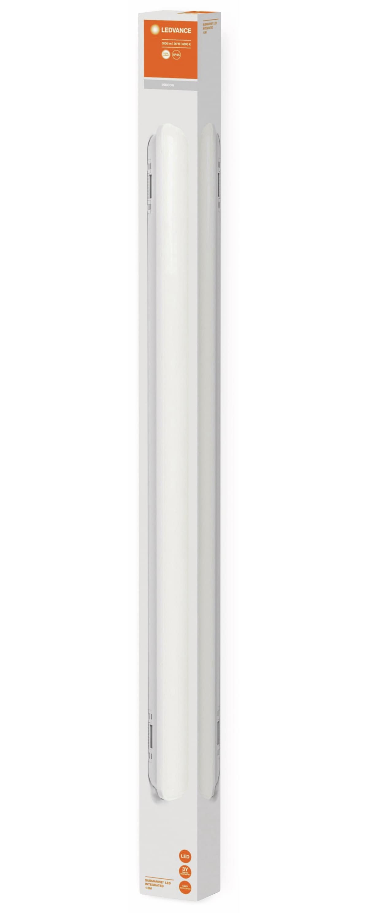 LEDVANCE Feuchtraumleuchte SubMARINE Integrated, 1,2 m, 36 W LEDVANCE Feuchtraumleuchte SubMARINE Integrated, 1,2 m, 36 W