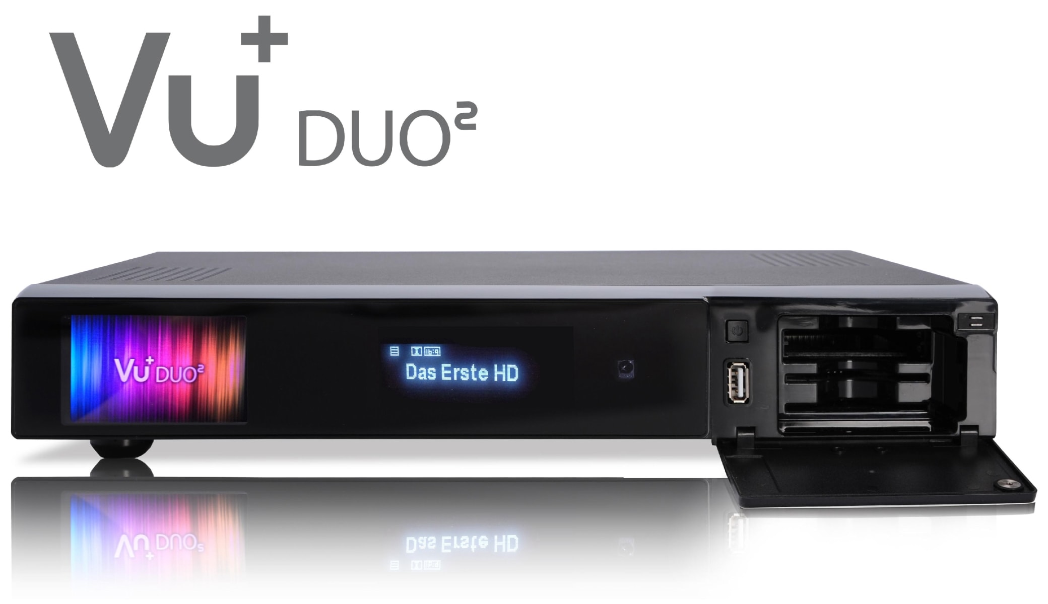 VU+ DVB-S HDTV-Receiver DUO², Twin Tuner, WLAN, B-Ware
