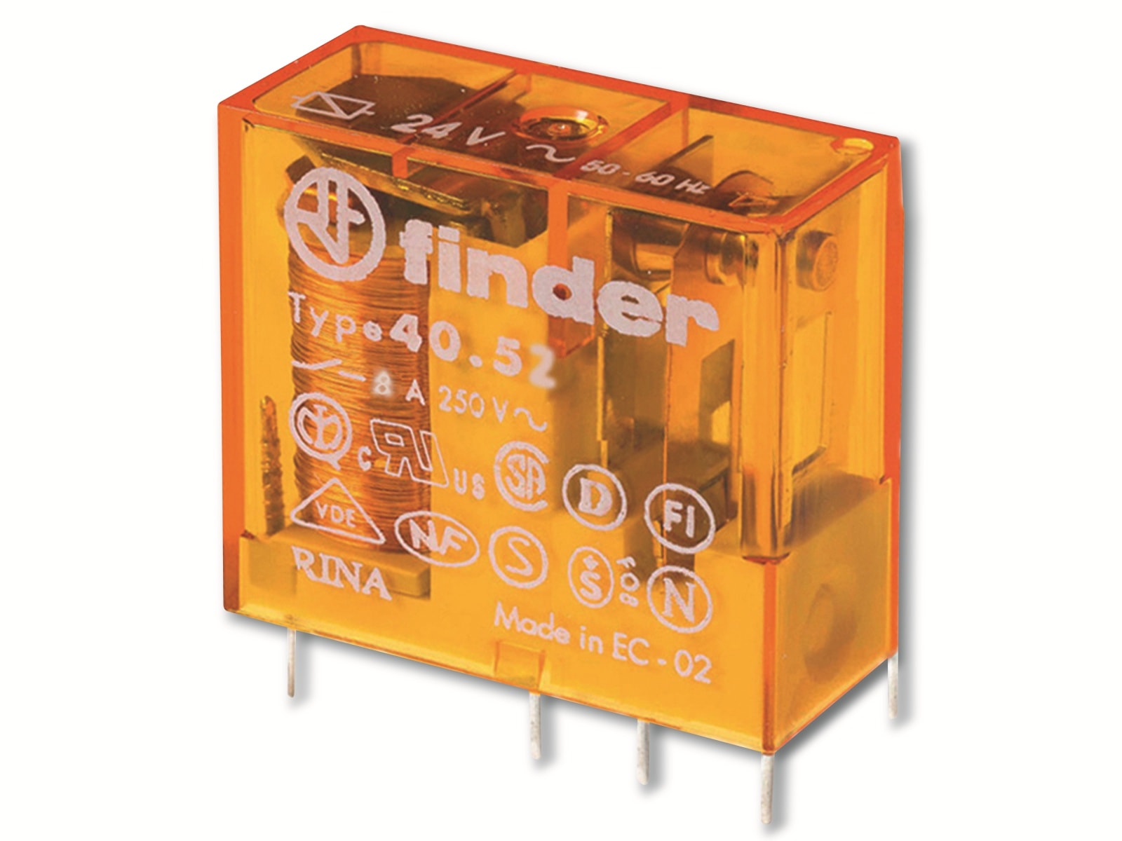 FINDER Steck-/Printrelais 40.52.9.024.5000 FINDER Steck-/Printrelais 40.52.9.024.5000