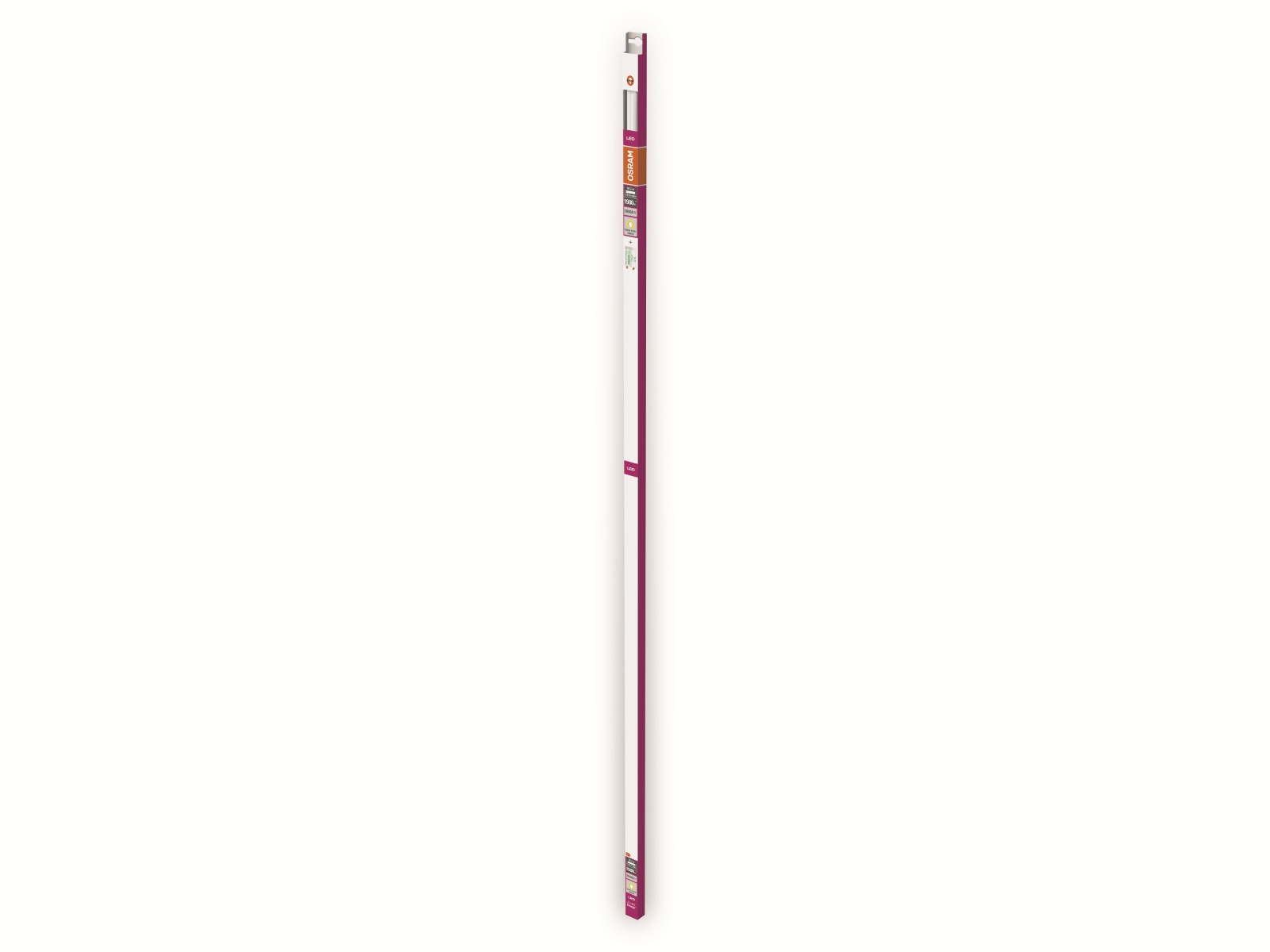 OSRAM LED-Röhre, ST8SP, 1500mm, G13, EEK: F, 18,3W, 1980lm, 3000K, 8 Stück