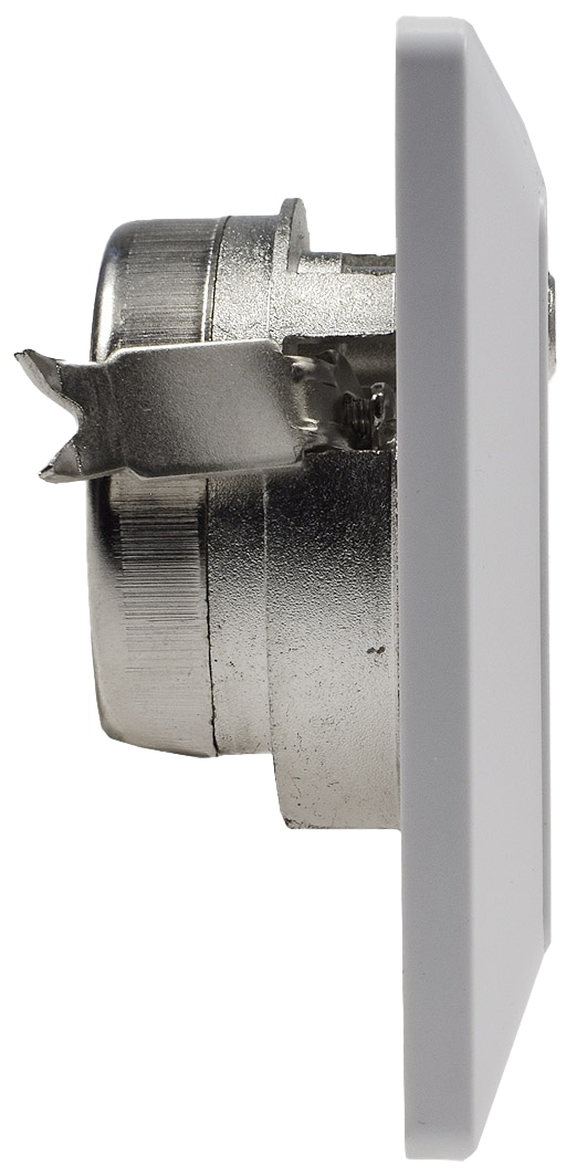 MILOS Antennendose 22783, UP, für TV+Radio+Sat, weiß matt