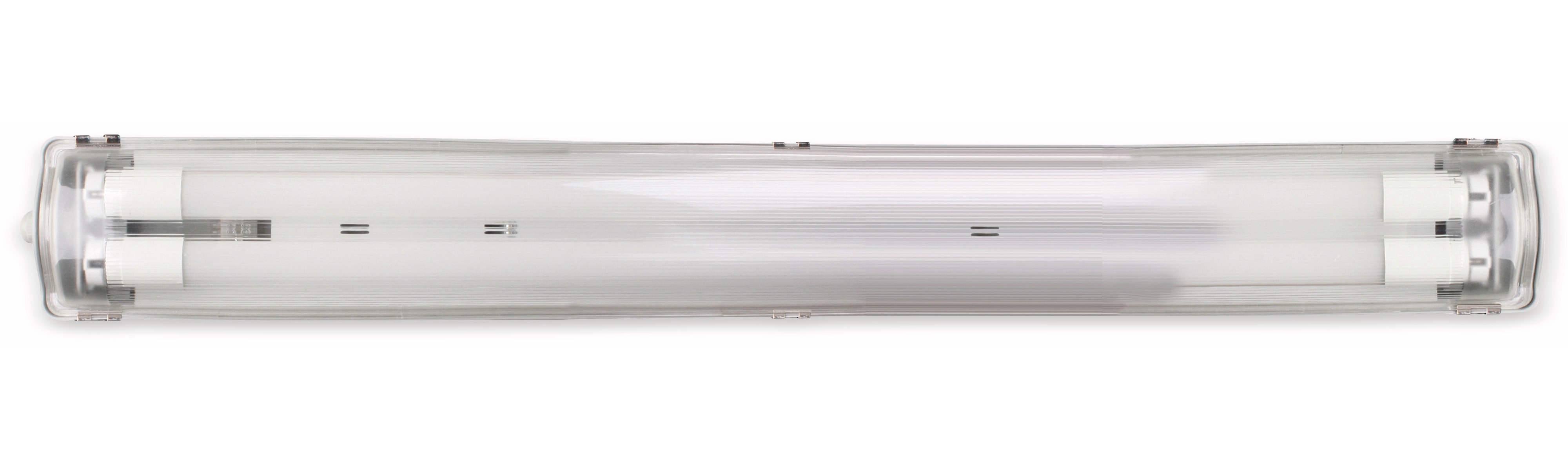 MÜLLER-LICHT LED-Wannenleuchte, 20800198, Aqua-Promo 2/60, 2x10 W, 900 lm, 4000 K, grau