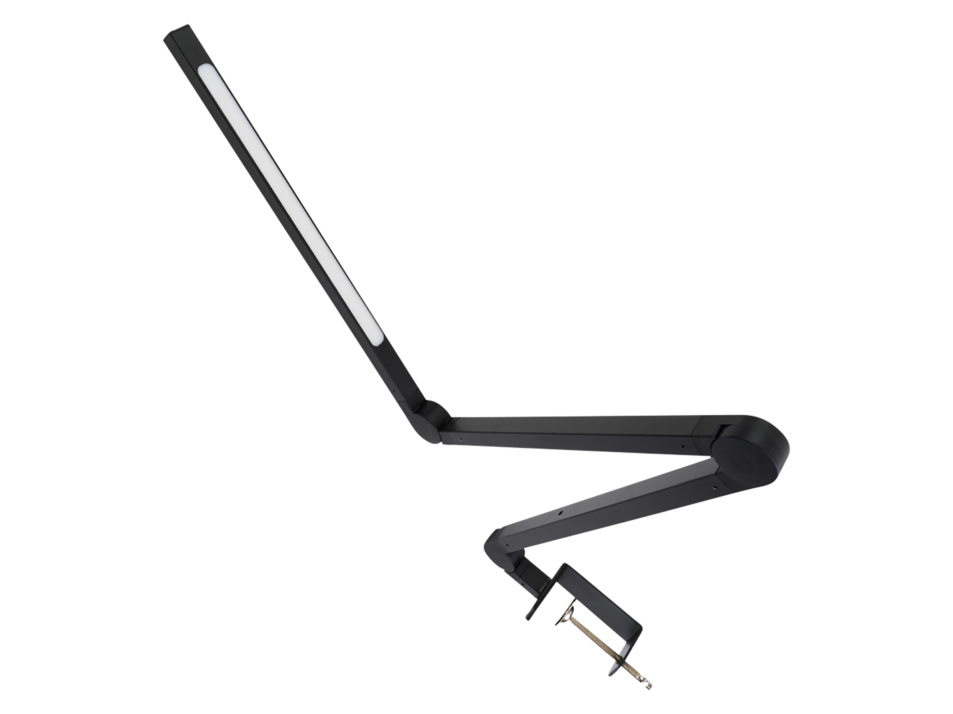 LUXULA LED-Schreibtischleuchte mit Clip, 10 W, CCT, EEK: F, 450 lm, IP20, schwarz