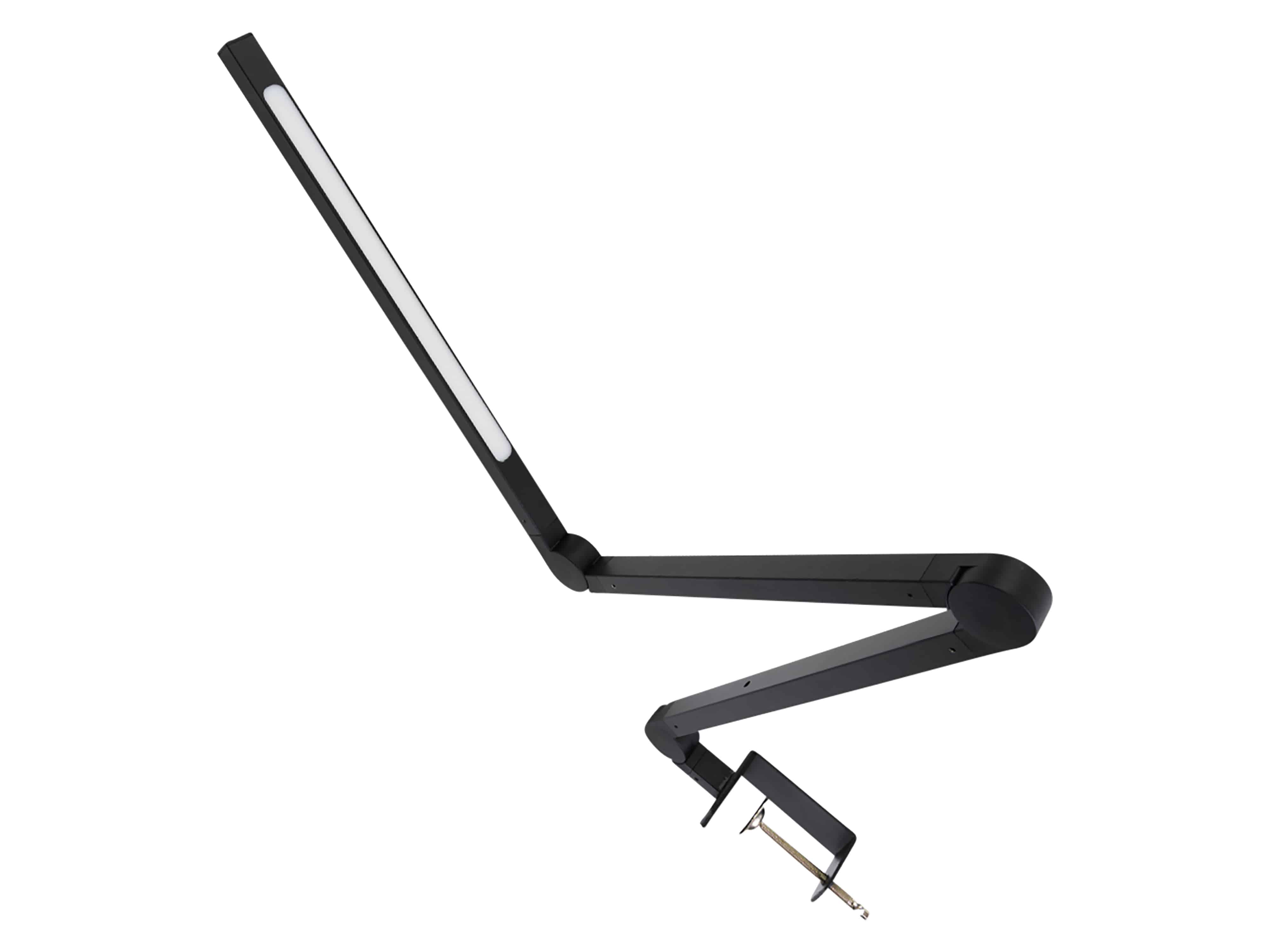 LUXULA LED-Schreibtischleuchte mit Clip, 10 W, CCT, EEK: F, 450 lm, IP20, schwarz