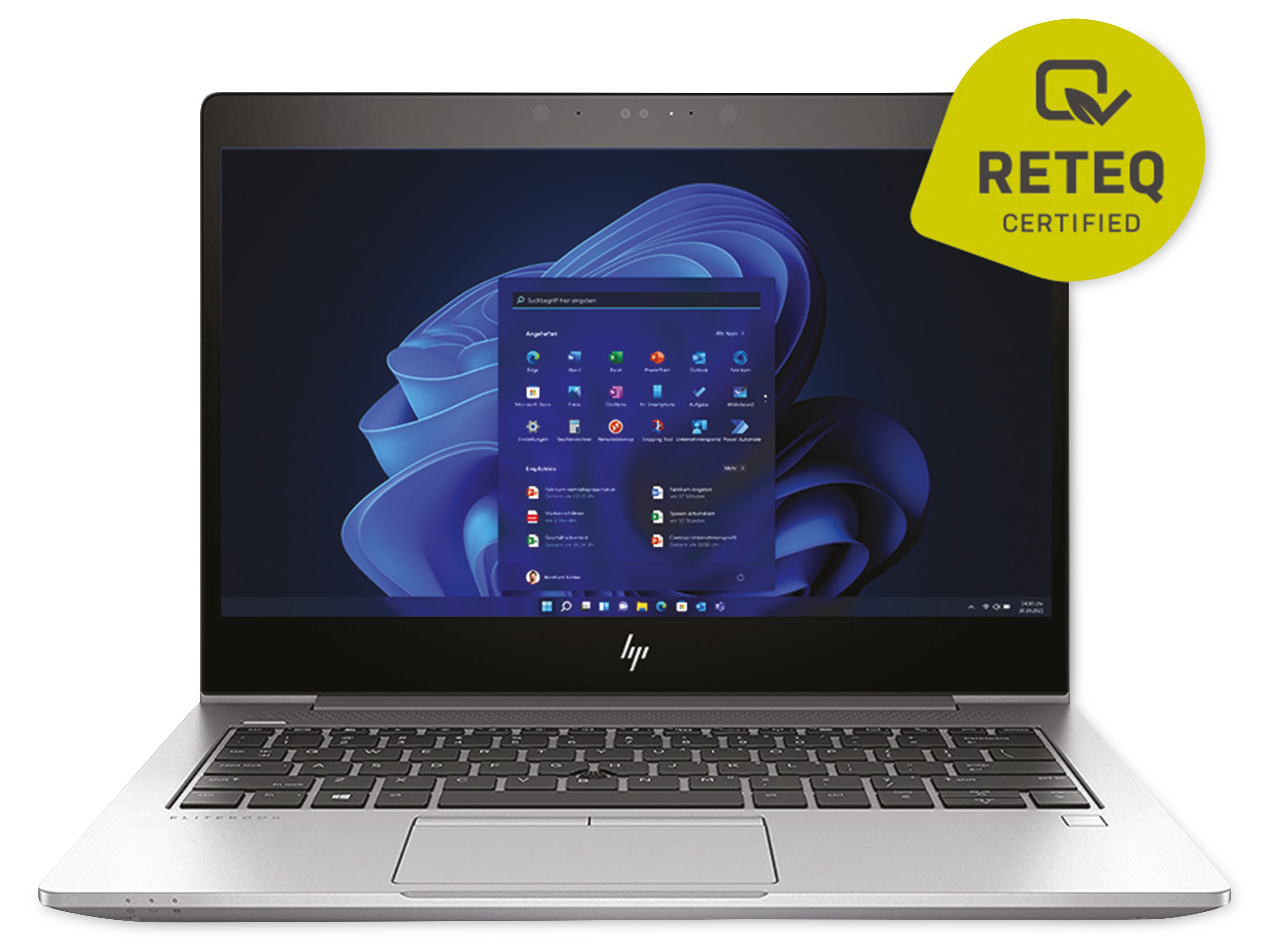 HP Notebook Elitebook 830 G5, 33,8 cm (13,3"), LTE, i5, 256GB SSD, Win11P, refurbished HP Notebook Elitebook 830 G5, 33,8 cm (13,3"), LTE, i5, 256GB SSD, Win11P, refurbished