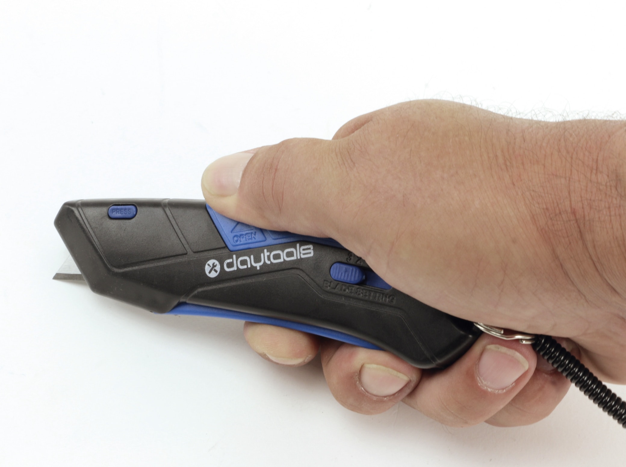 DAYTOOLS Universalmesser mit Holster und Halteleine