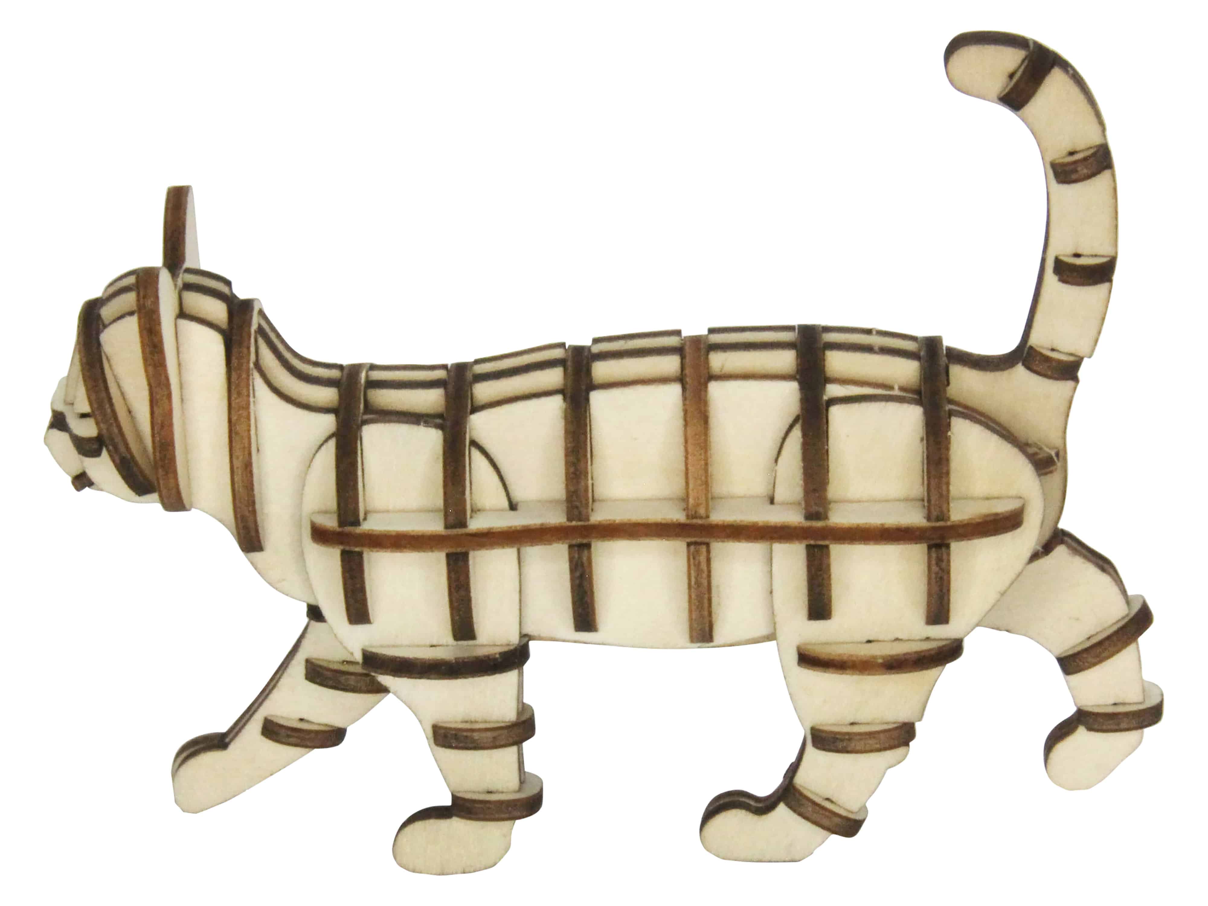 SOL-EXPERT 3D Holz Puzzle Katze