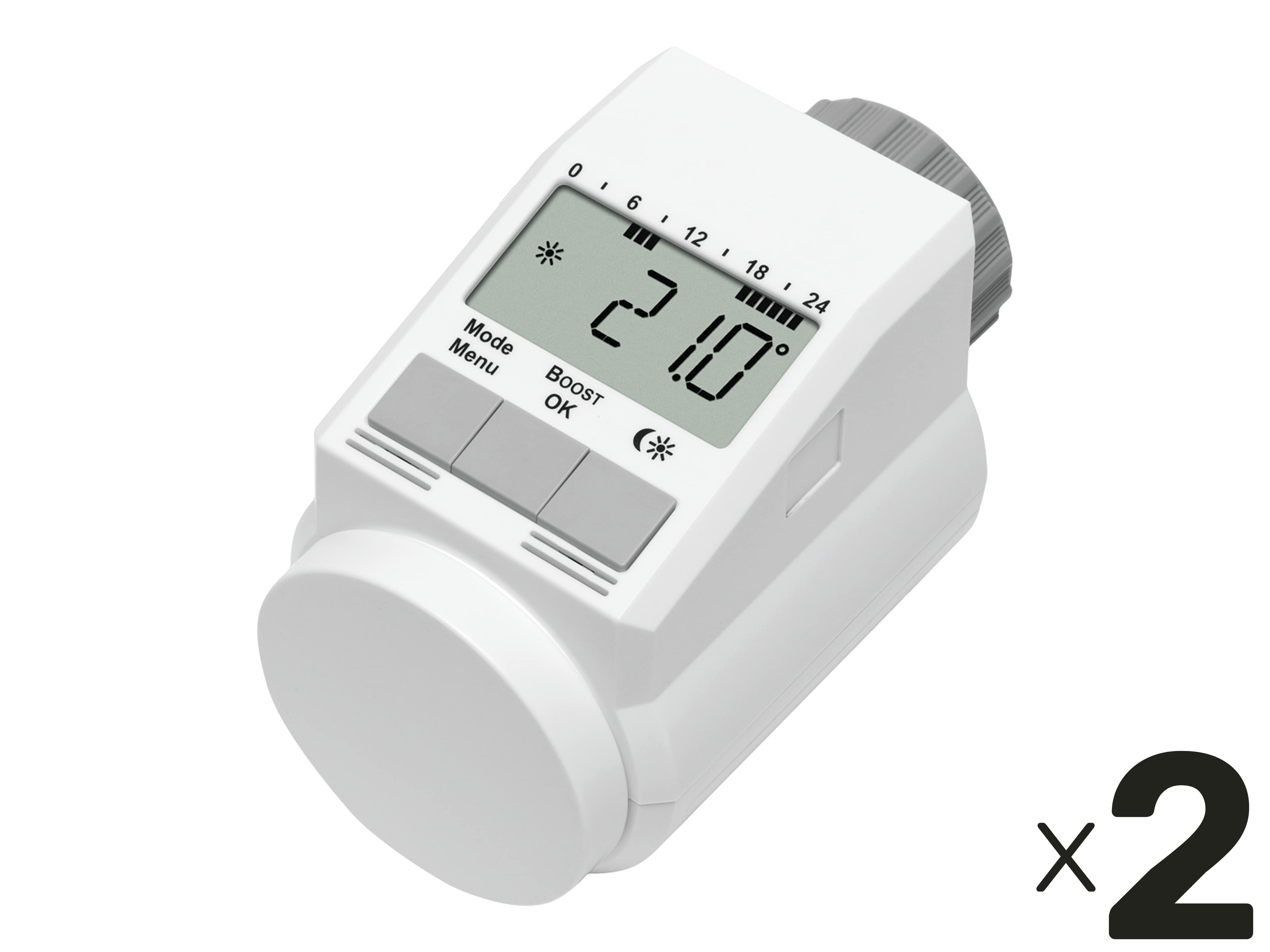 EQIVA Heizkörper-Thermostat Typ L 130809G0, 2 Stück EQIVA Heizkörper-Thermostat Typ L 130809G0, 2 Stück