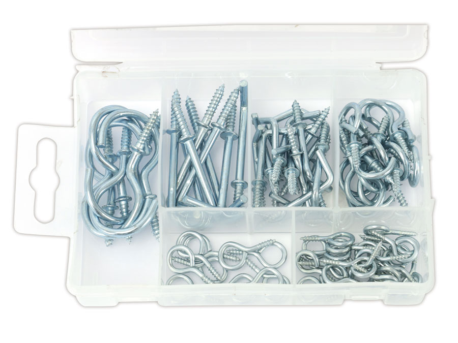 BGS TECHNIC Sort. Schraubhaken/-ösen BGS TECHNIC Sort. Schraubhaken/-ösen