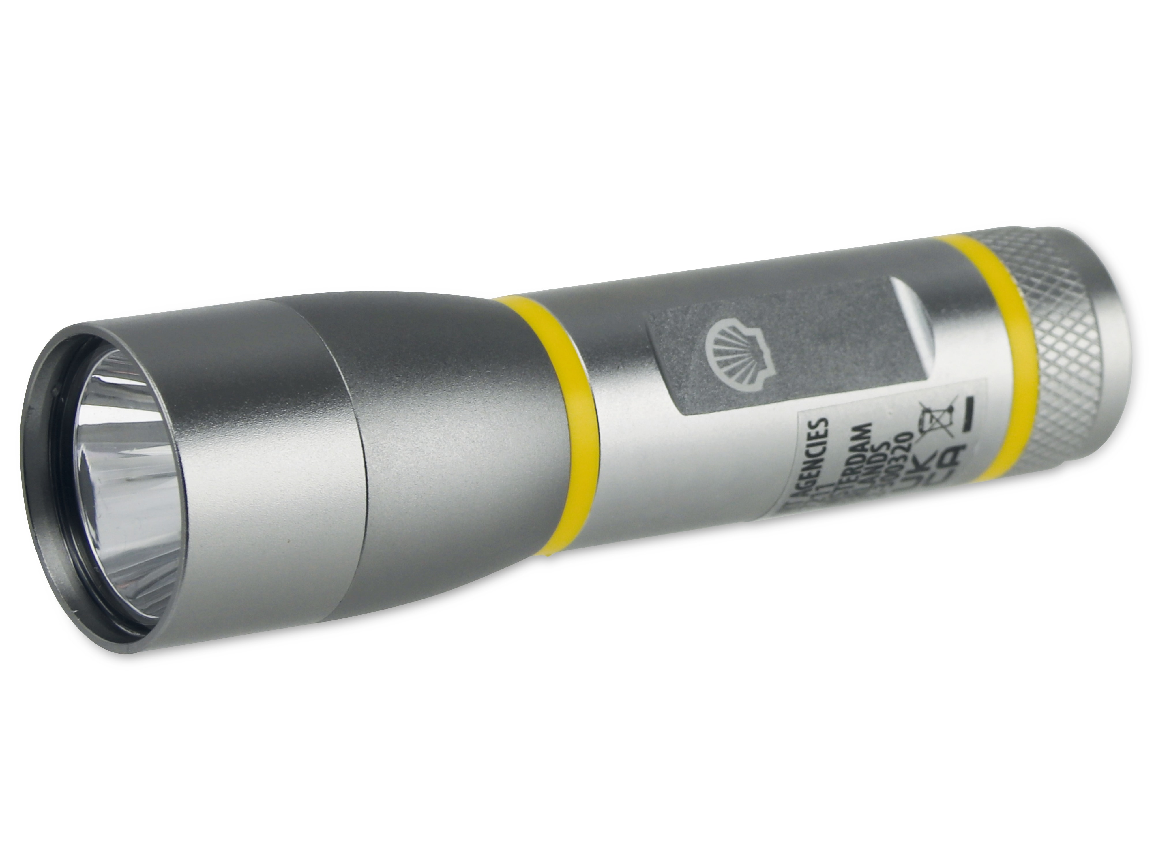 SHELL LED-Taschenlampe, silber