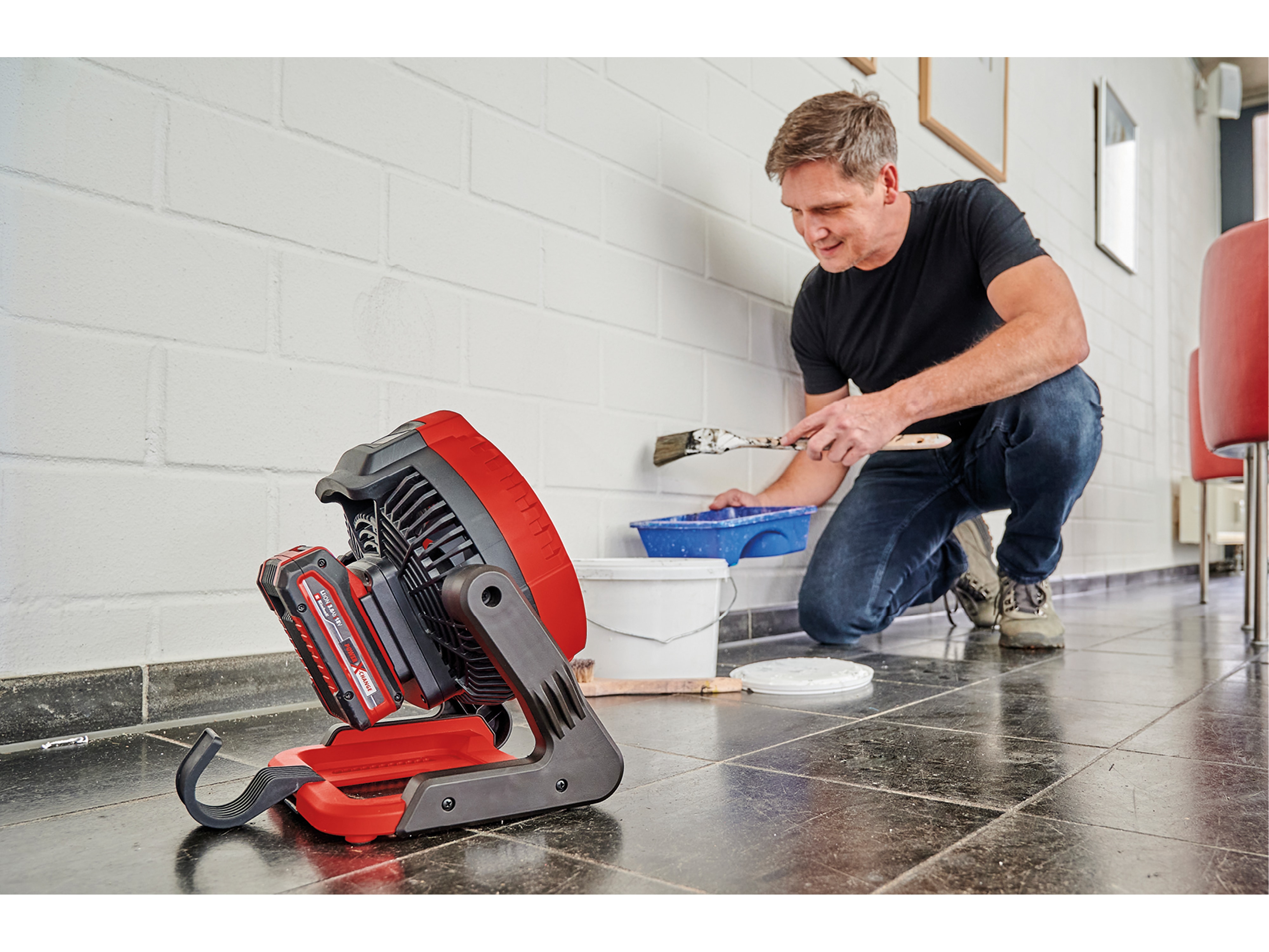 EINHELL Akku-Ventilator GE-CF 18/2200 Li, 1x Akku 4,0 Ah EINHELL Akku-Ventilator GE-CF 18/2200 Li, 1x Akku 4,0 Ah