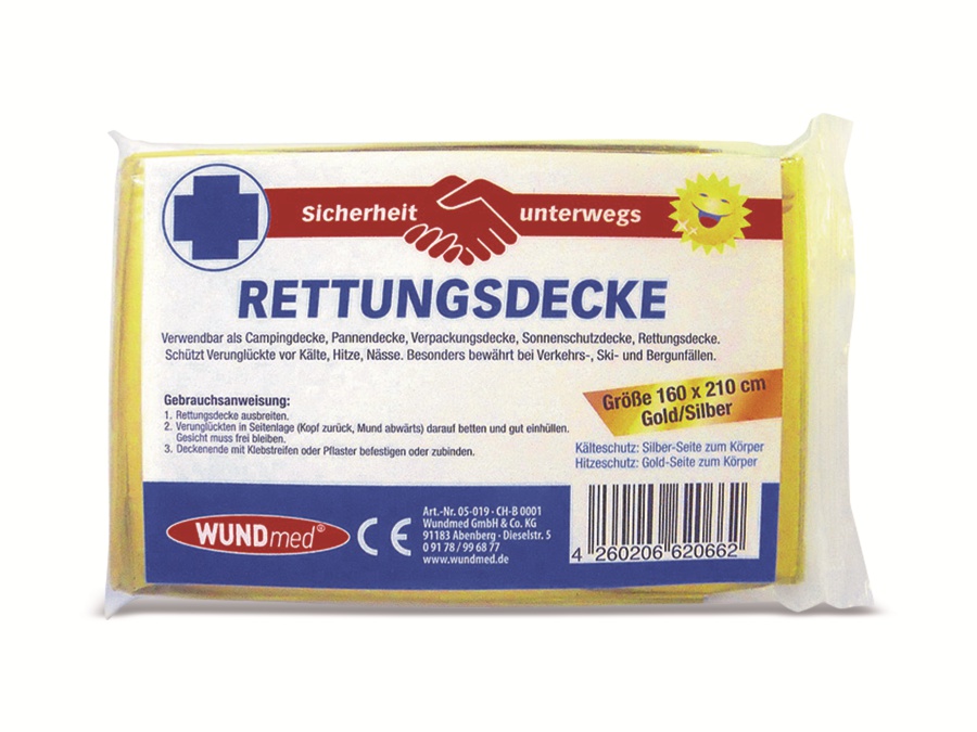 WUNDMED Rettungsdecke WUNDMED Rettungsdecke