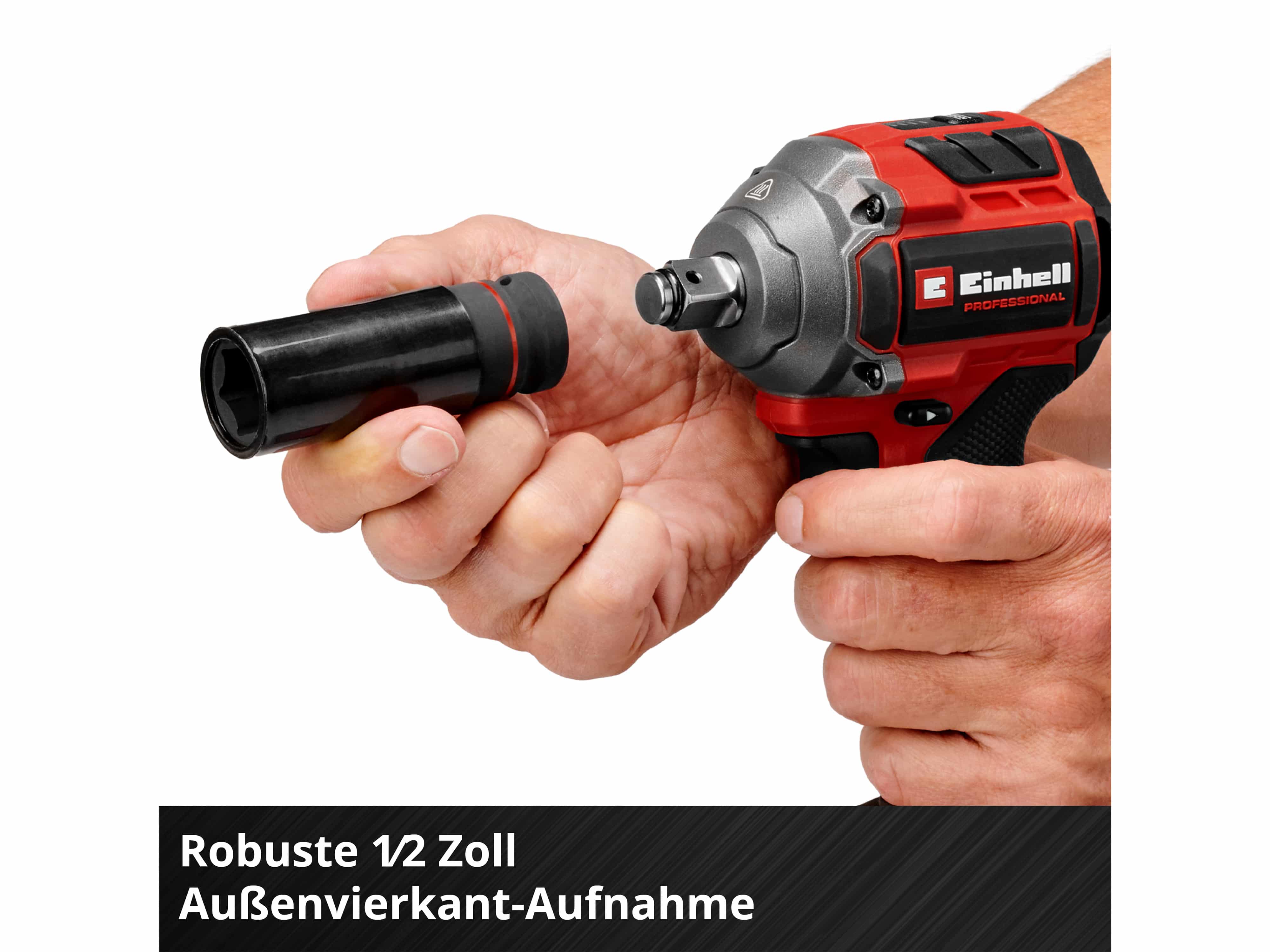 EINHELL PROFESSIONAL Akku-Schlagschrauber TP-CW 18/260-C Li BL, 4510090, Solo