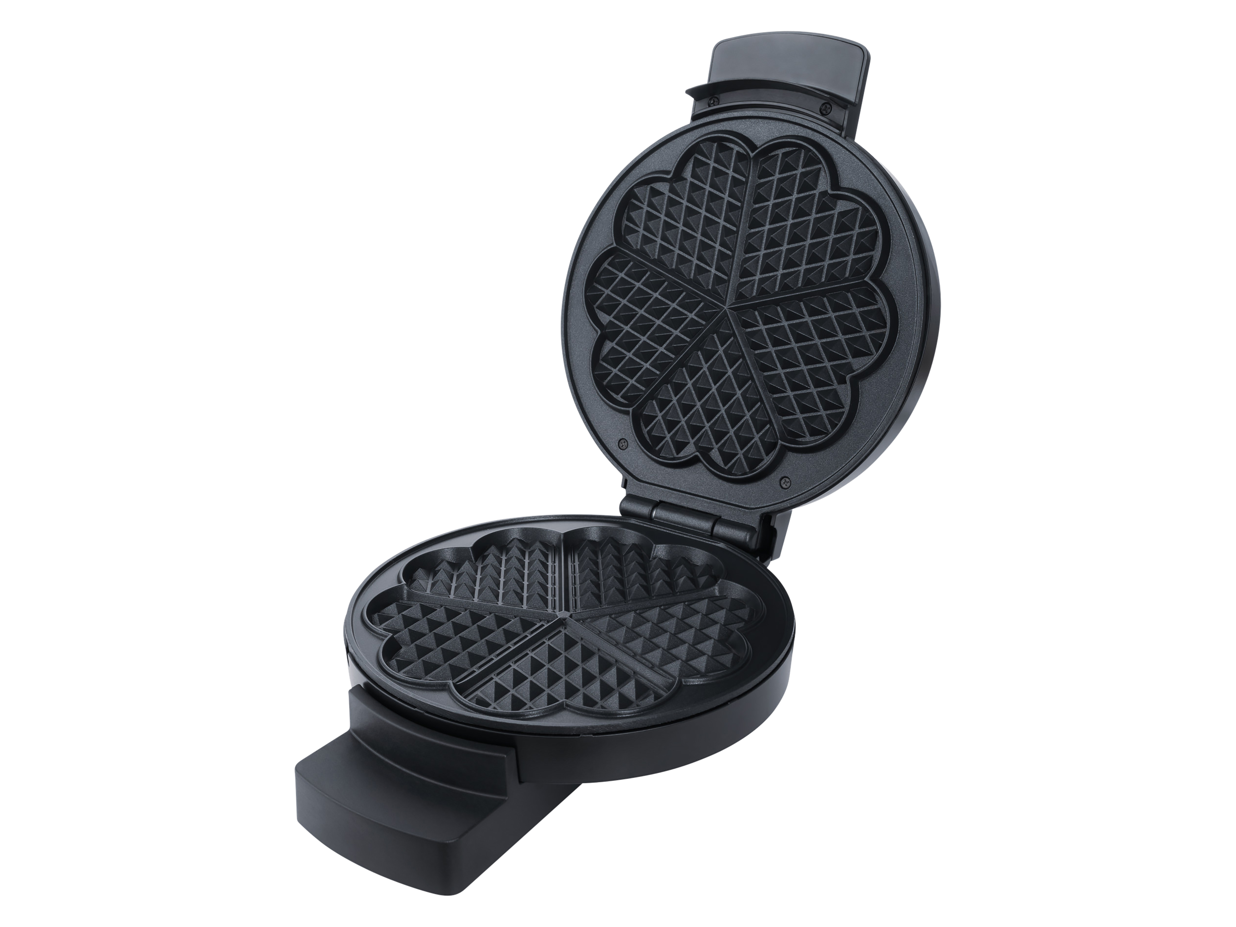 STEBA XL Waffeleisen WE 3 XL, Ø18,5cm, 5 Herzwaffeln, 900W