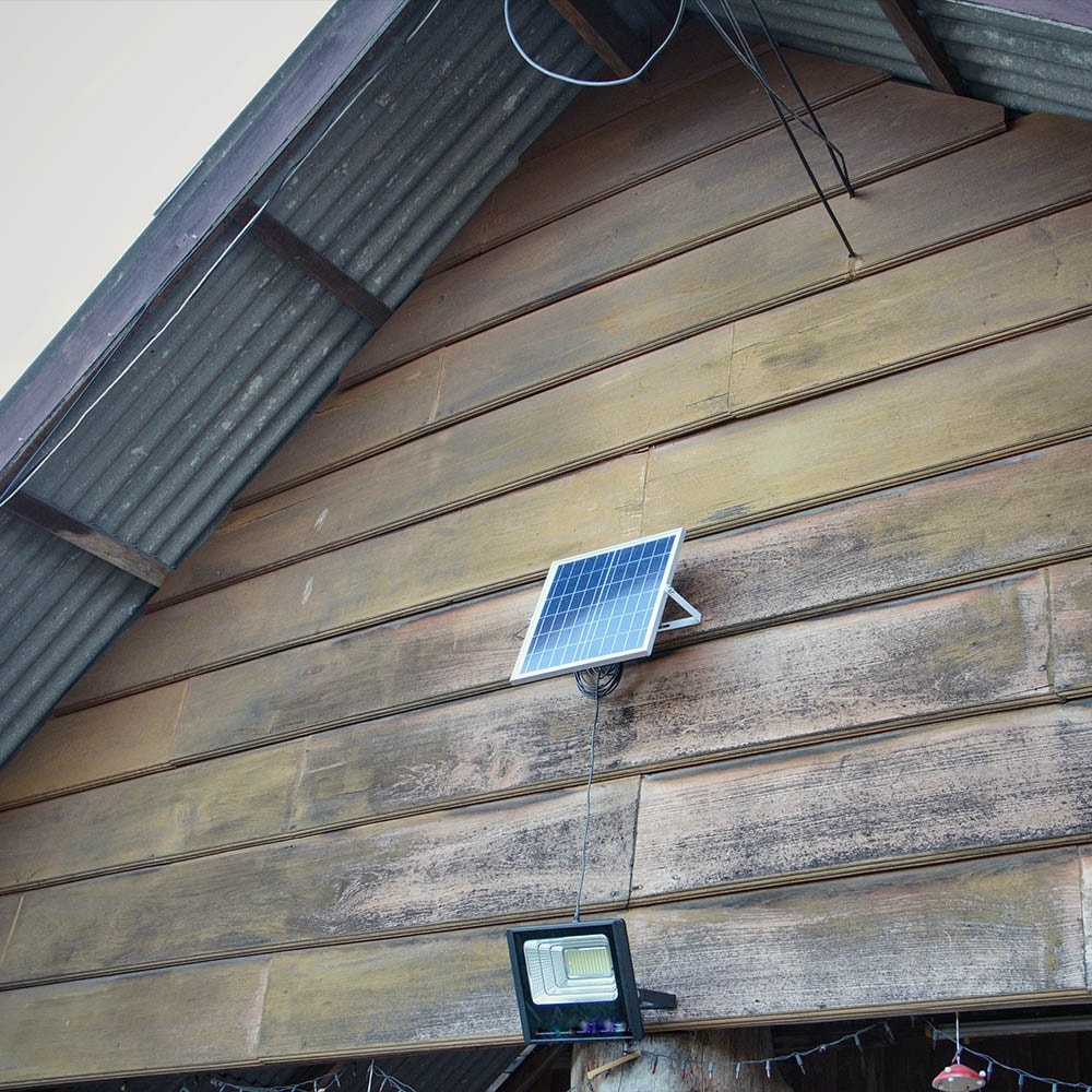 V-TAC Solar LED-Fluter VT-300W, 50 W, 4000 K, mit Panel + Fernbedienung V-TAC Solar LED-Fluter VT-300W, 50 W, 4000 K, mit Panel + Fernbedienung