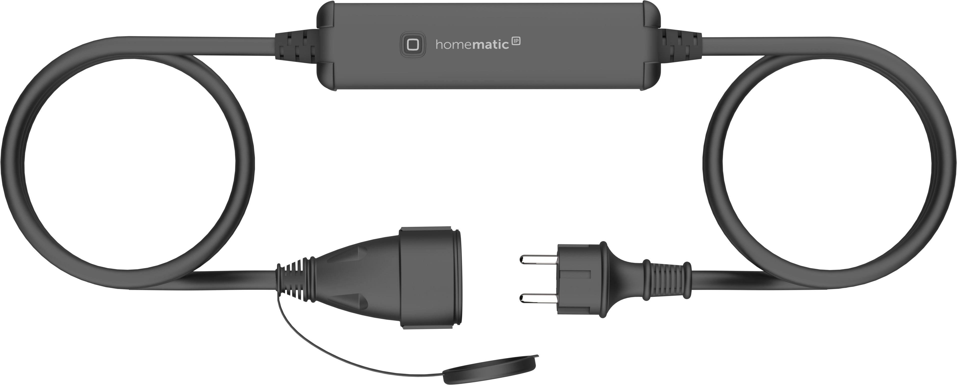 HOMEMATIC IP Starter Set Outdoor Steckdose – Access Point & Schalt-Mess-Kabel HOMEMATIC IP Starter Set Outdoor Steckdose – Access Point & Schalt-M5ess-Kabel
