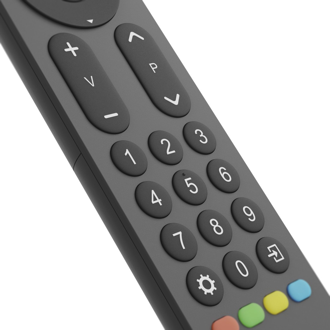 HAMA Universal-Fernbedienung TV, Infrarot, für 2 Geräte, große Tasten, lernfähig, schwarz HAMA Universal-Fernbedienung TV, Infrarot, für 2 Geräte, große Tasten, lernfähig, schwarz