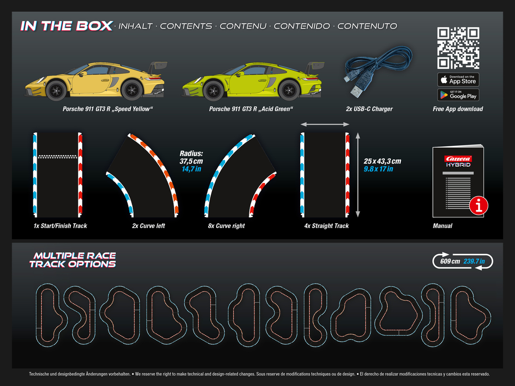 CARRERA Rennbahn 50050001 Speedway to Hell