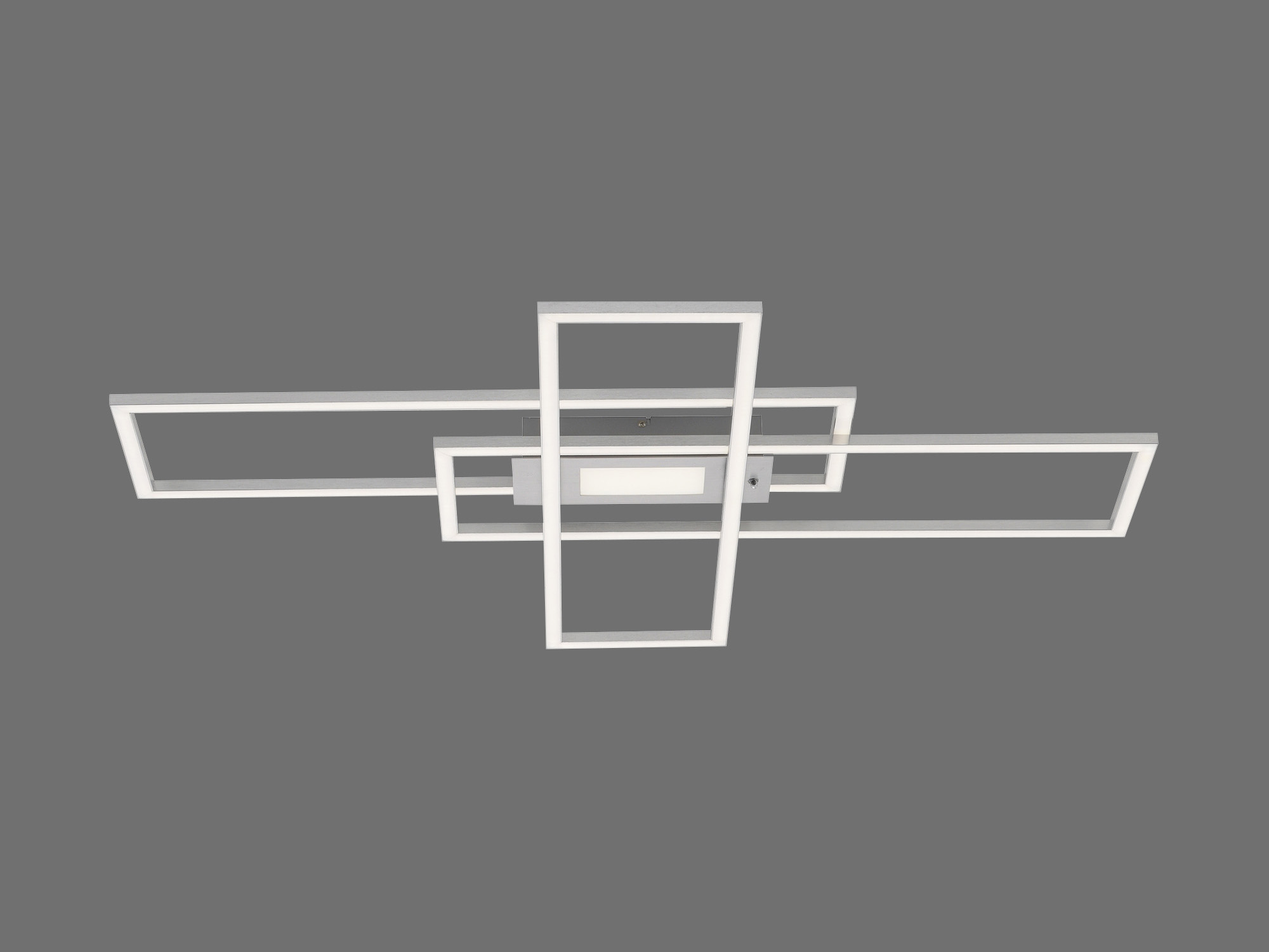 JUST LIGHT LED-Deckenleuchte 14693-55, 45W, 5500lm, silber