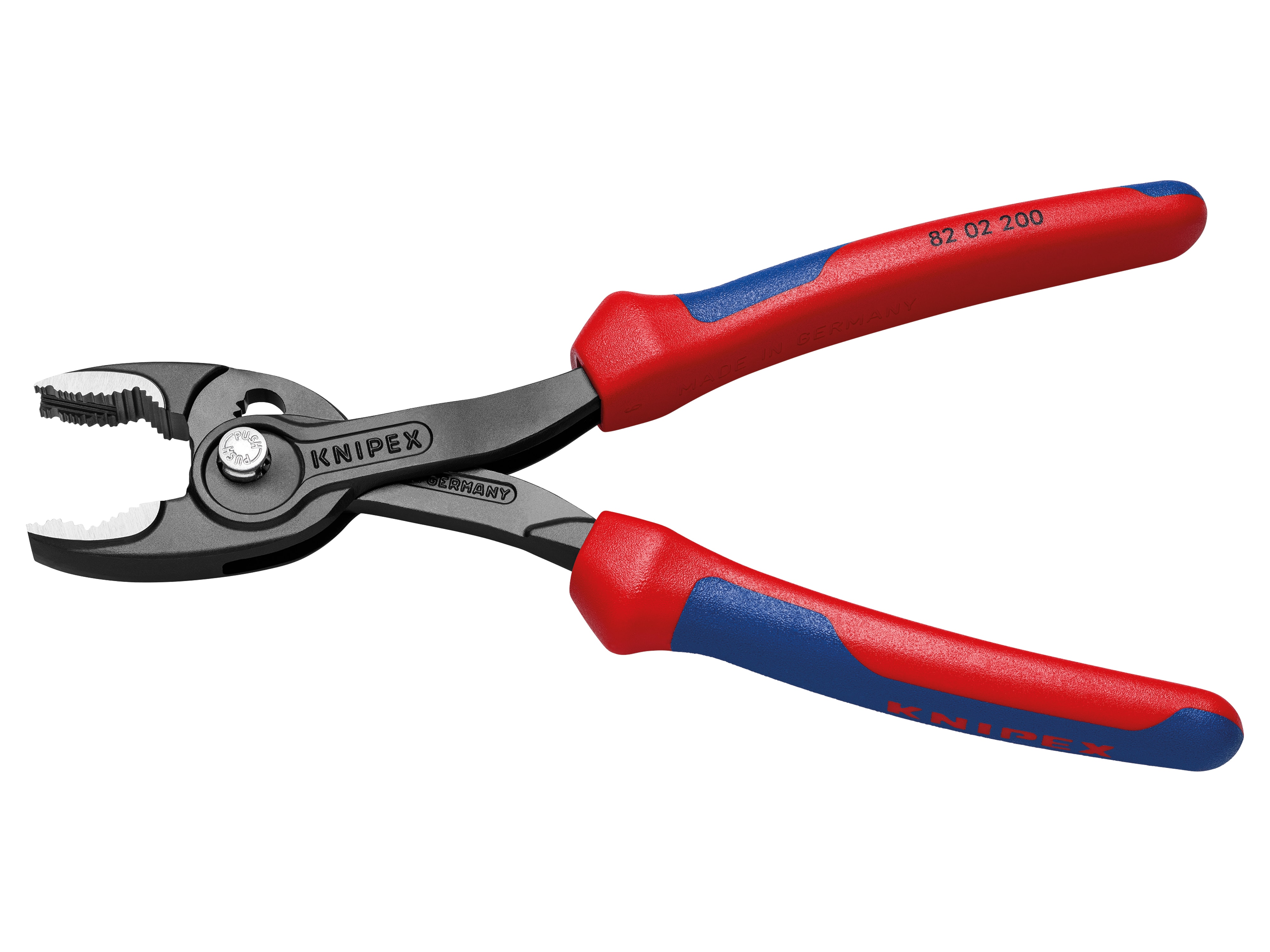 KNIPEX Frontgreifzange, TwinGrip, 200 mm, 82 02 200