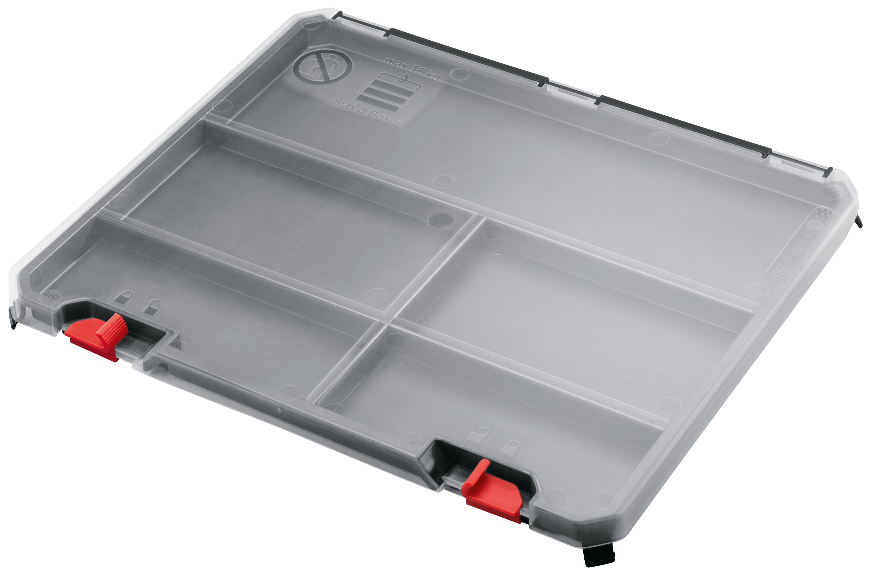 BOSCH Deckelbox für SystemBox Größe S, 1600A019CG