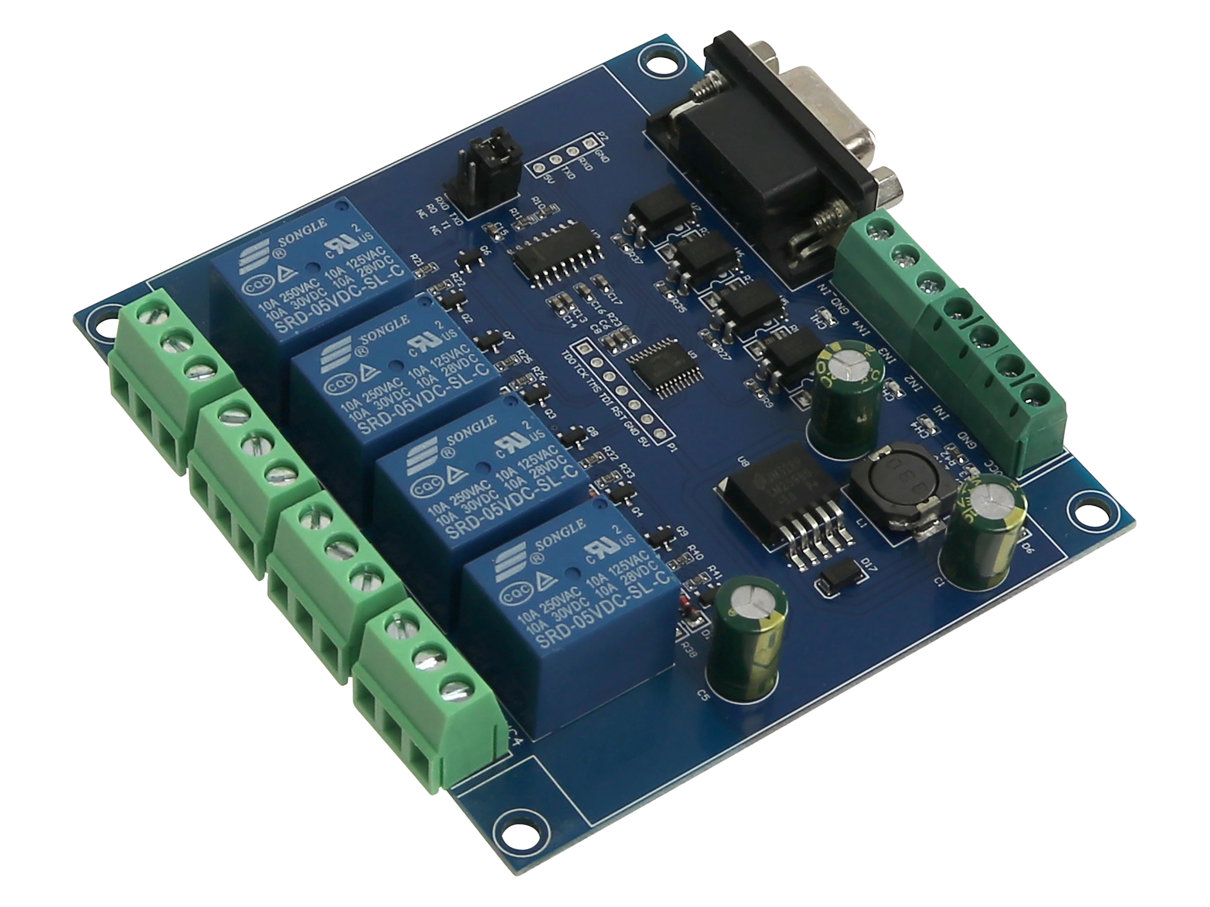 DAYOWER Relaismodul 232-4R-D7, 4 Kanal