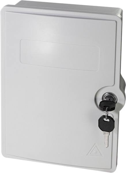 LOGILINK FTTH/FTTB-Anschlussleergehäuse FB124E, für 24 Fasern, 6x LC/QD o. SC/DX