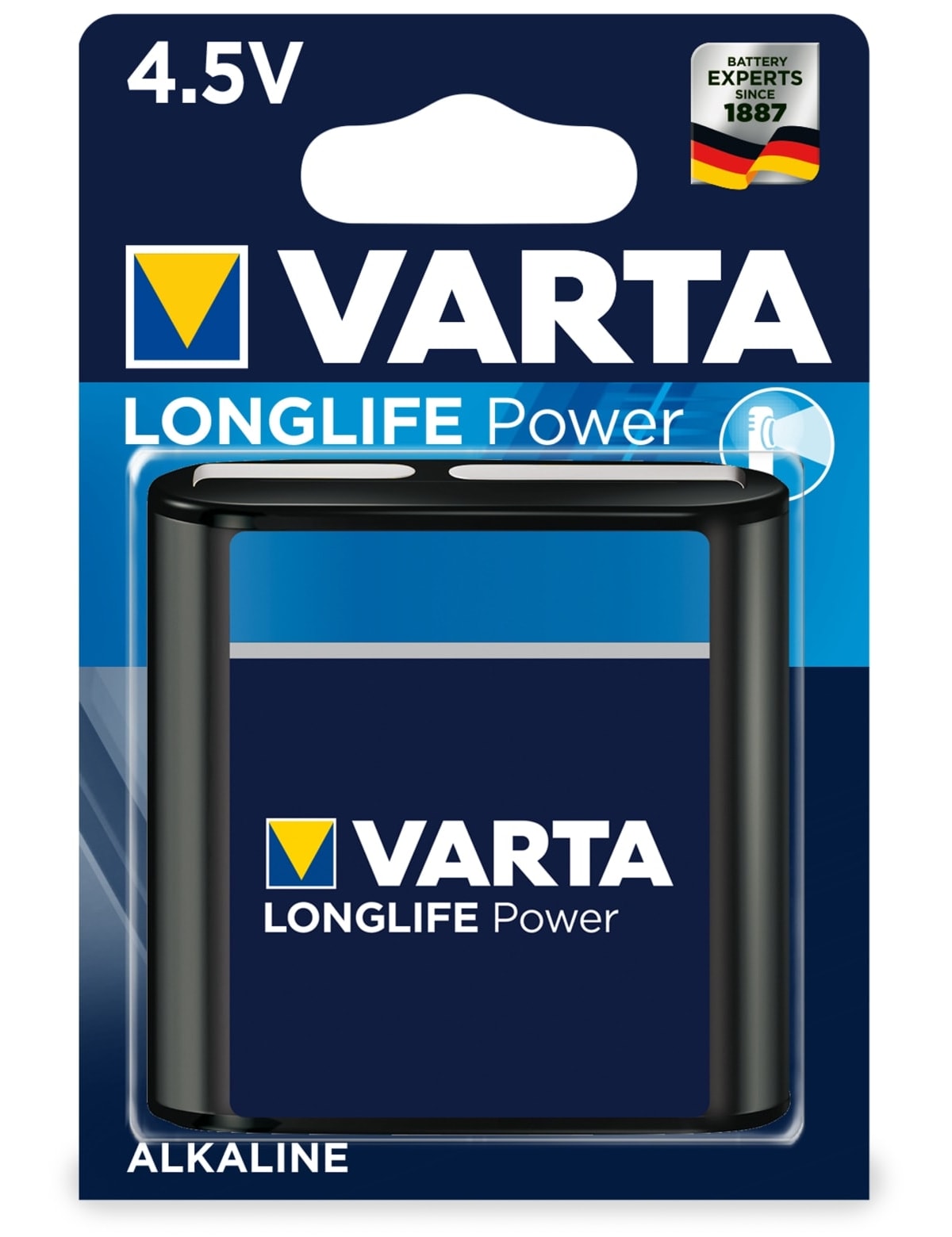 VARTA 4,5V Flachbatterie HIGH ENERGY, 1 Stück