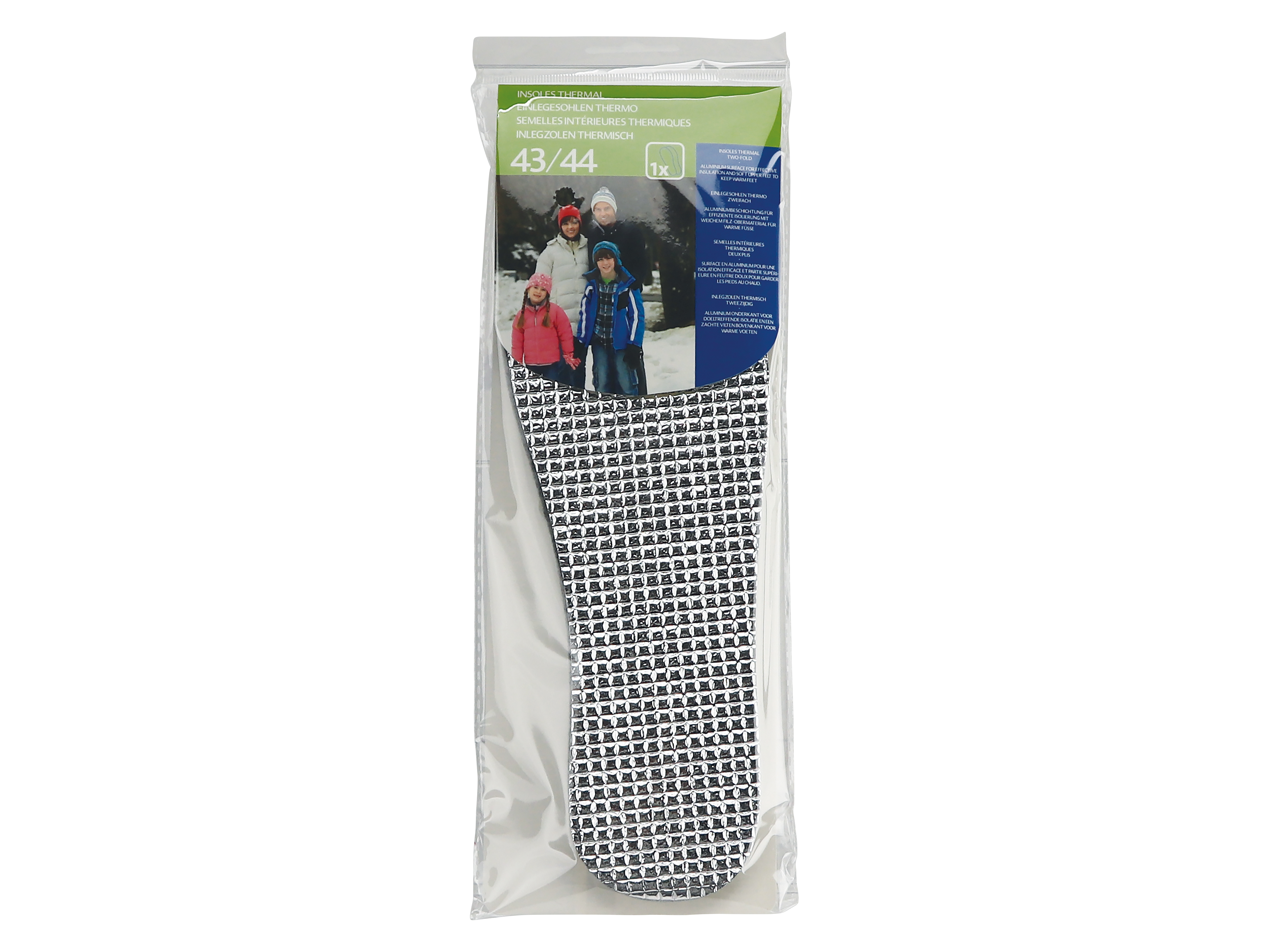 Thermo-Schuheinlegesole, Größe 43/44
