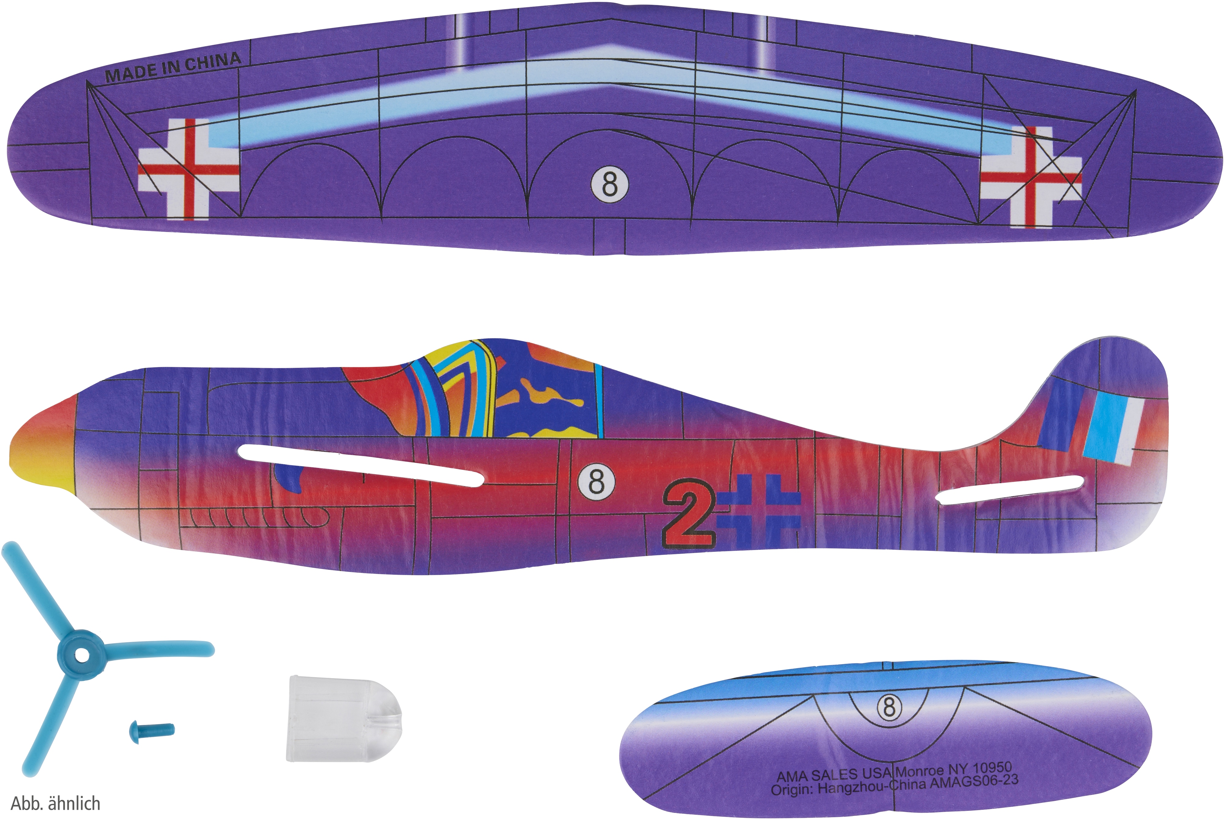 EDDY TOYS, Wurfgleiter, 190 mm