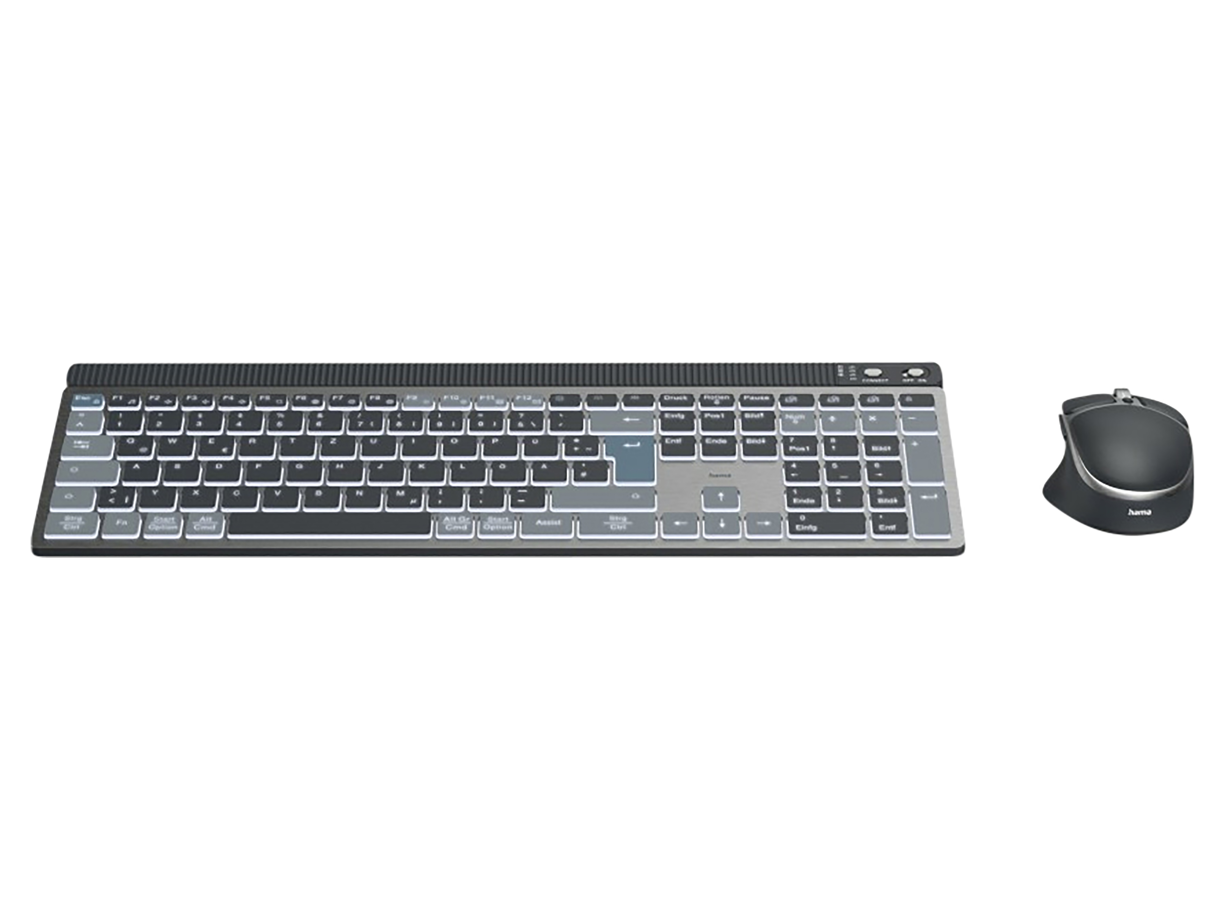 HAMA Maus- und Tastaturset 173069 WKM-750