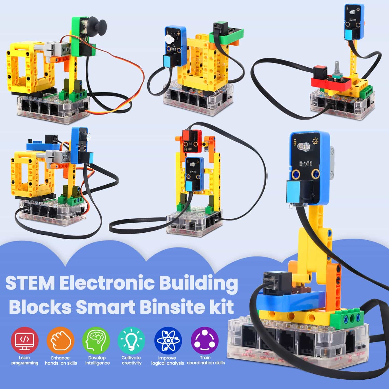 KIDSBIT Elektronisches Bauklötze-Set KIDSBIT Elektronisches Bauklötze-Set