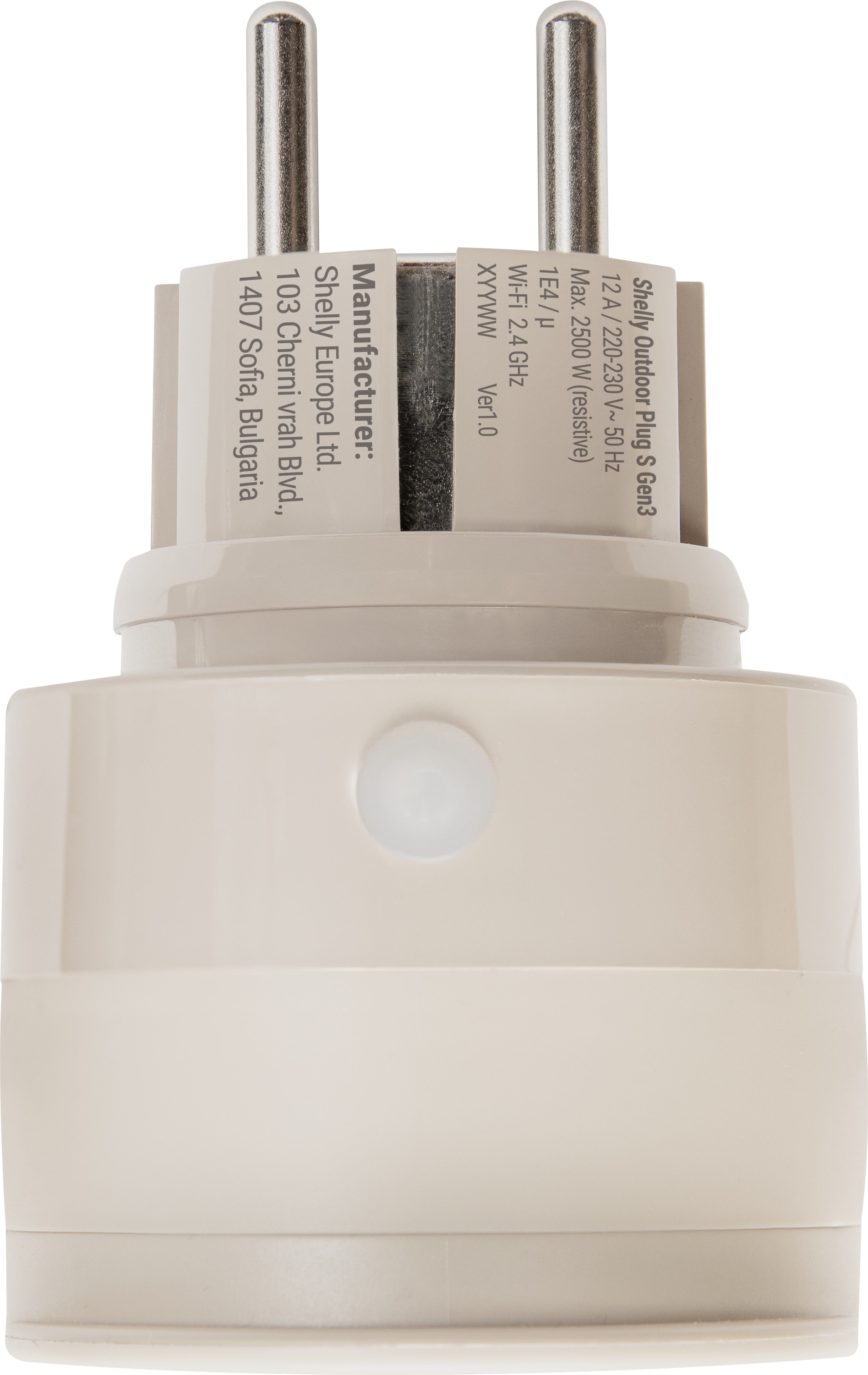SHELLY WLAN-Steckdose Plug S Gen3, Outdoor, Matter, 3 Stück SHELLY WLAN-Steckdose Plug S Gen3, Outdoor, Matter, 3 Stück