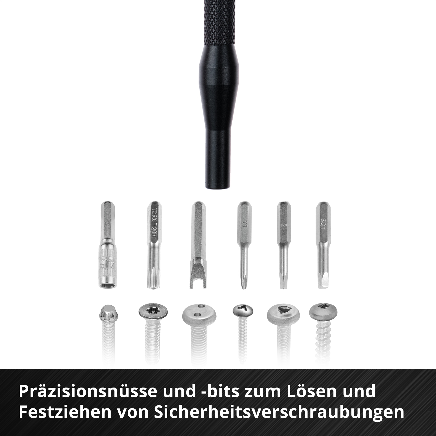 EINHELL Präzisionsbit-Set, 115050, 84-teilig