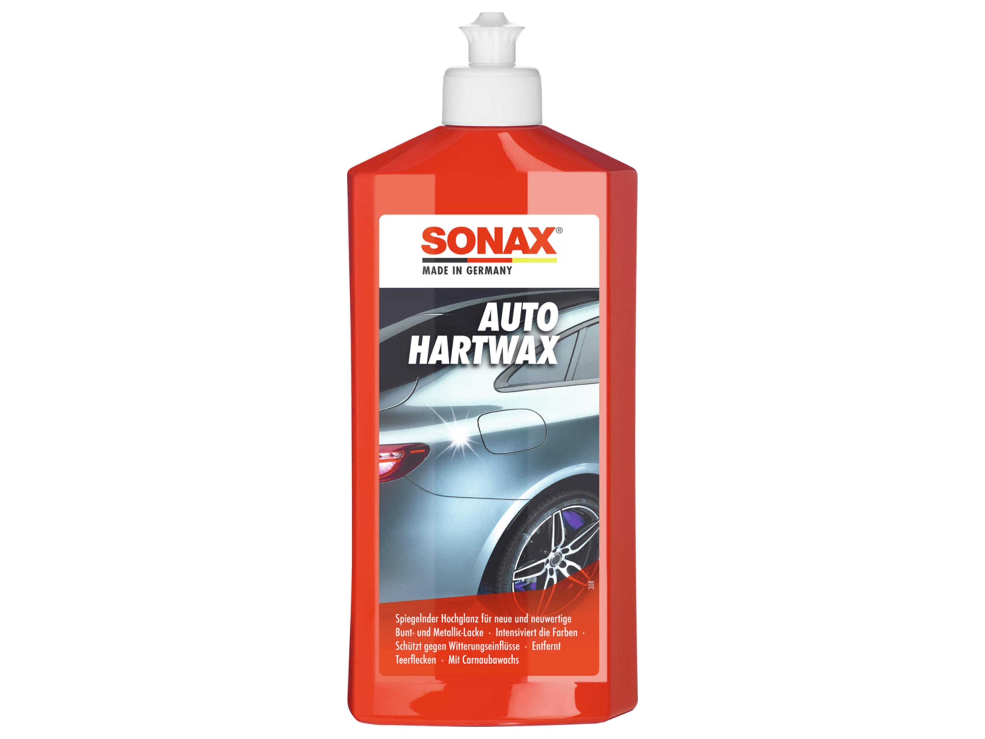 SONAX Auto-Reinigungs-Set, Politur + Hart-Wax + Lack-Reiniger