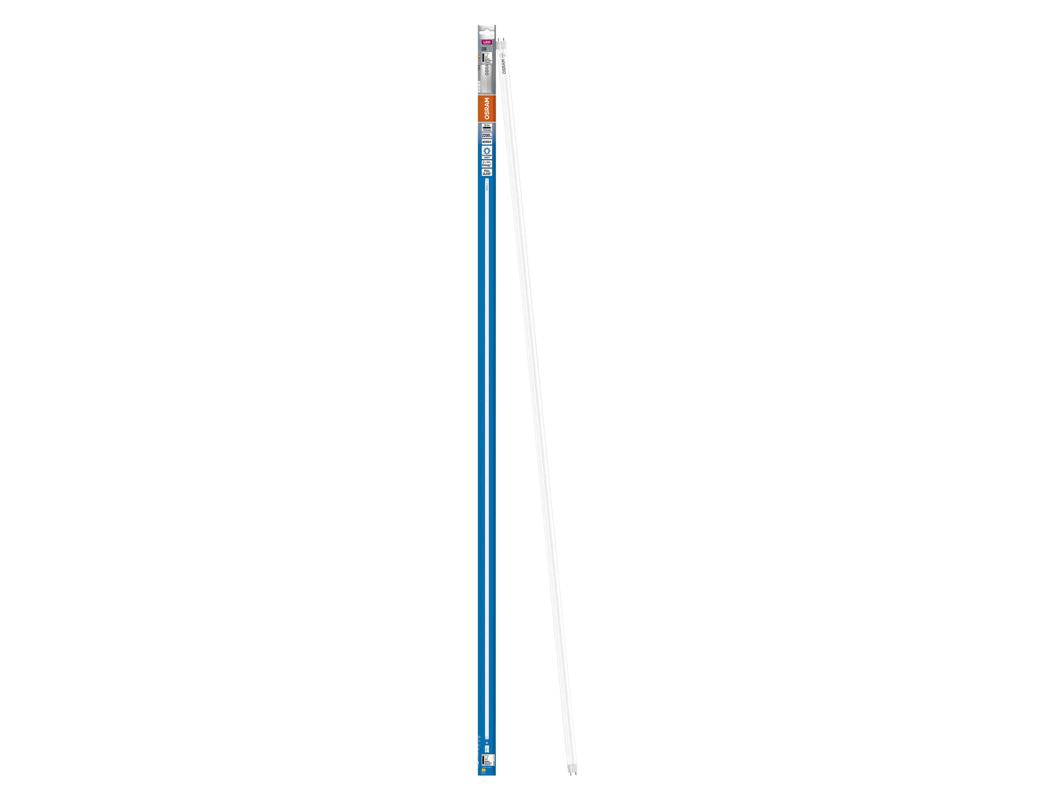 OSRAM LED-Röhre, T8, 1500mm, G13, EEK: E, 18,3W, 2200lm, 6500K