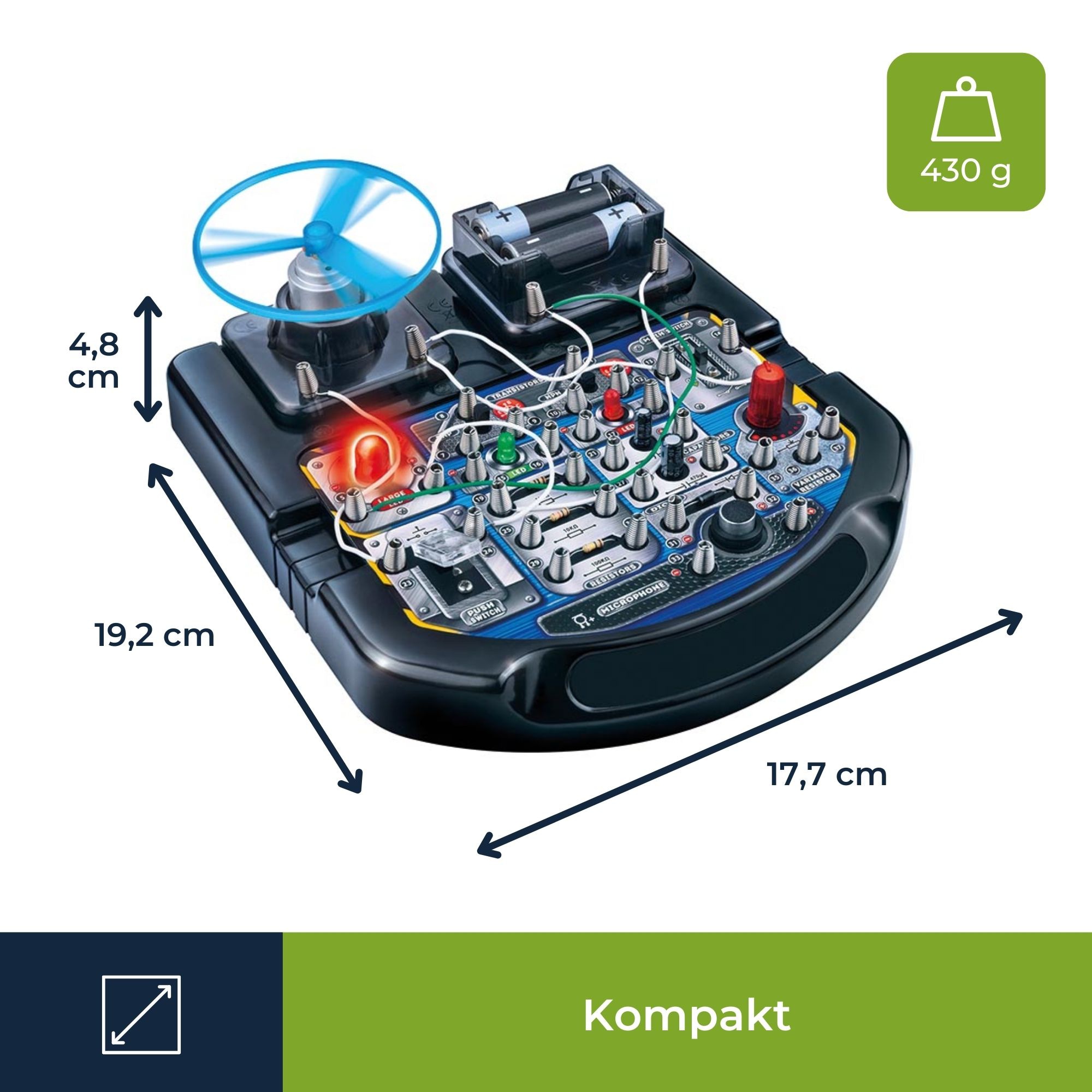 VELLEMAN Elektronik-Projektbaukasten KNS110 für Kinder ab 8 Jahren VELLEMAN Elektronik-Projektbaukasten KNS110 für Kinder ab 8 Jahren