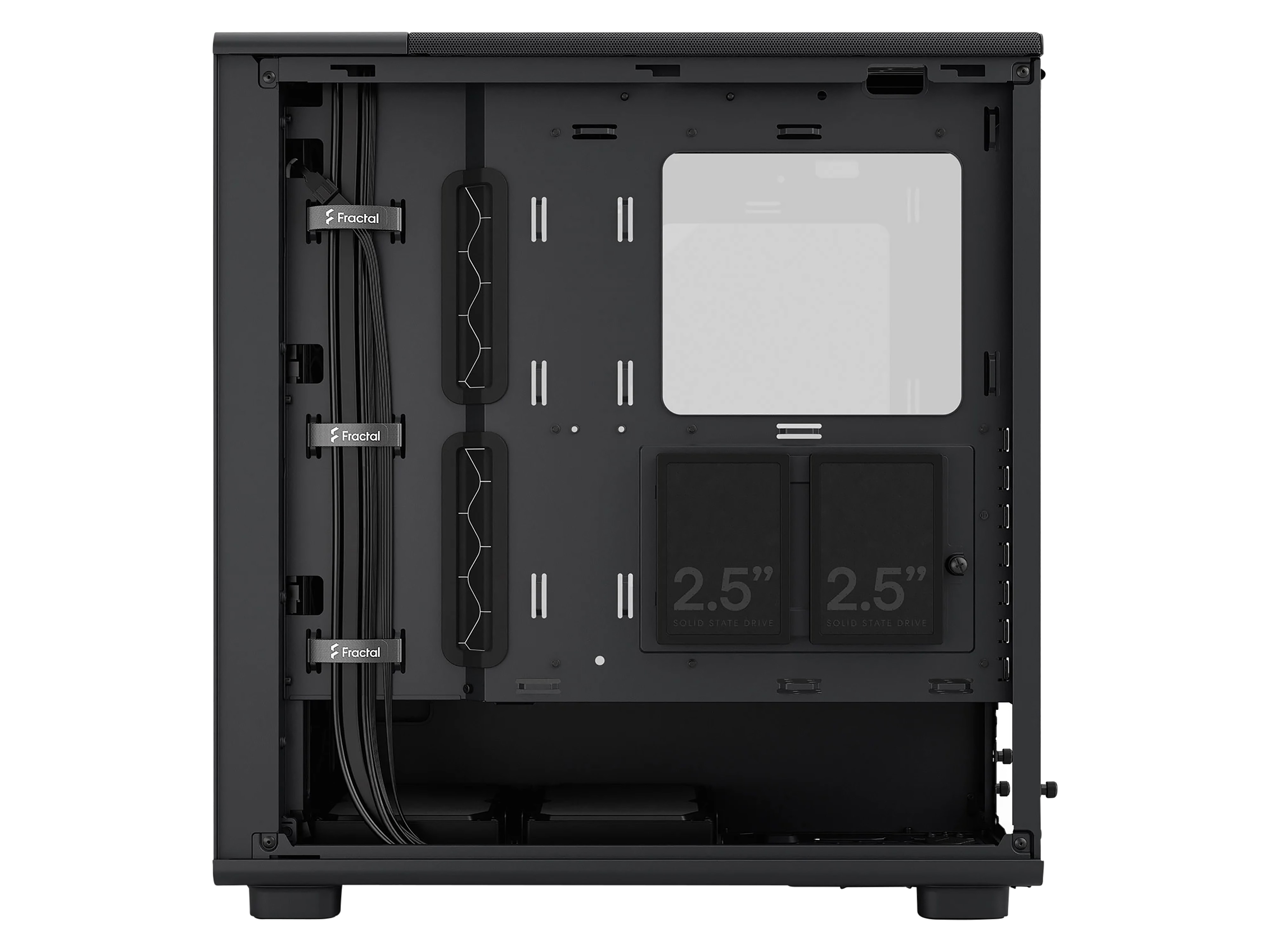 FRACTAL Midi Tower Design Epoch Black TG Light Tint FRACTAL Midi Tower Design Epoch Black TG Light Tint