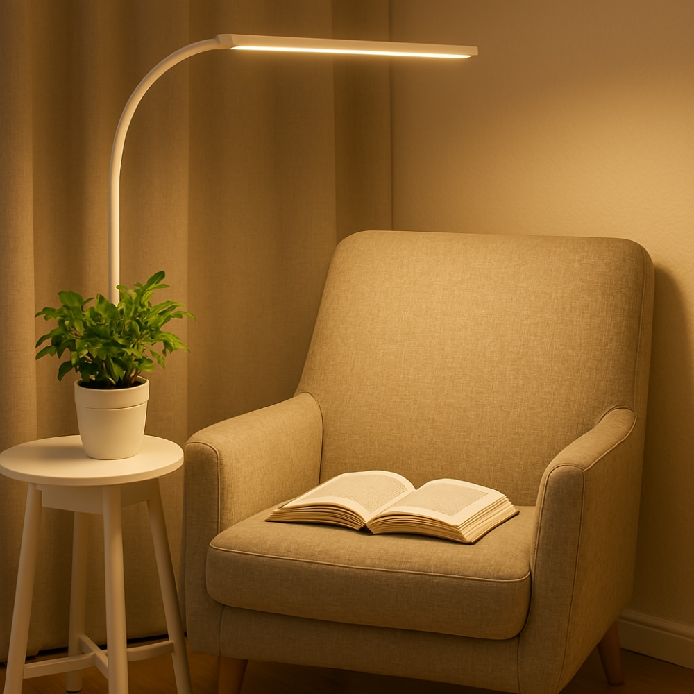 LUXULA LED-Schreibtischleuchte, EEK: G, 24 W, 800 lm, CCT, weiß