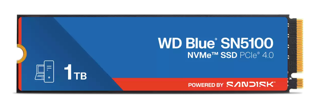 WESTERN DIGITAL M.2 SSD Blue SN5100 1TB WD M.2 SSD Blue SN5100 1TB