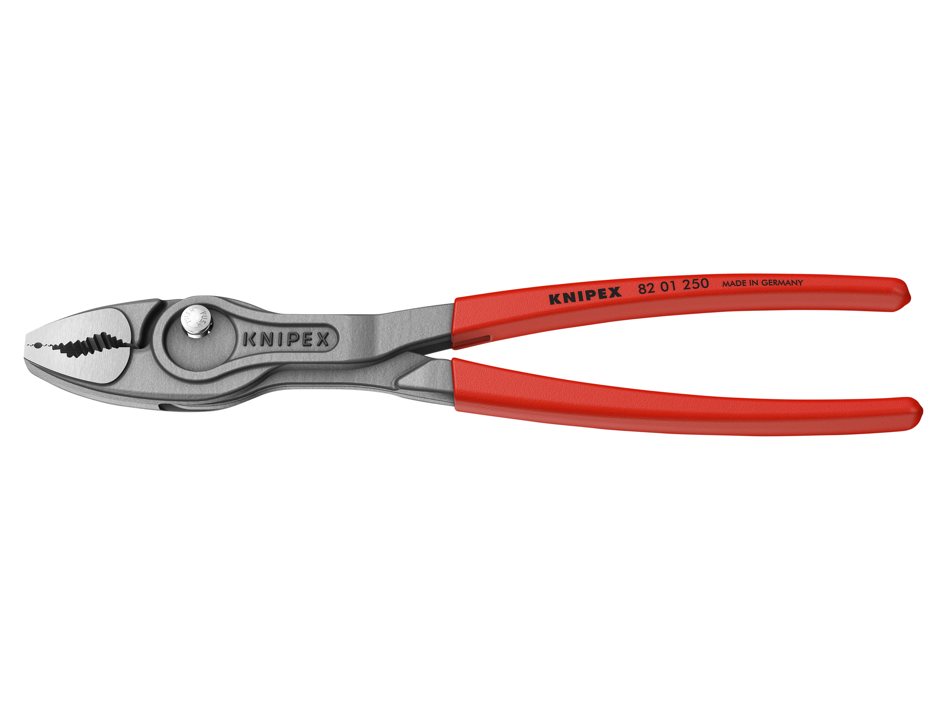 KNIPEX Front- und Seitengreifzange, TwinGrip, 82 01 250, 250 mm