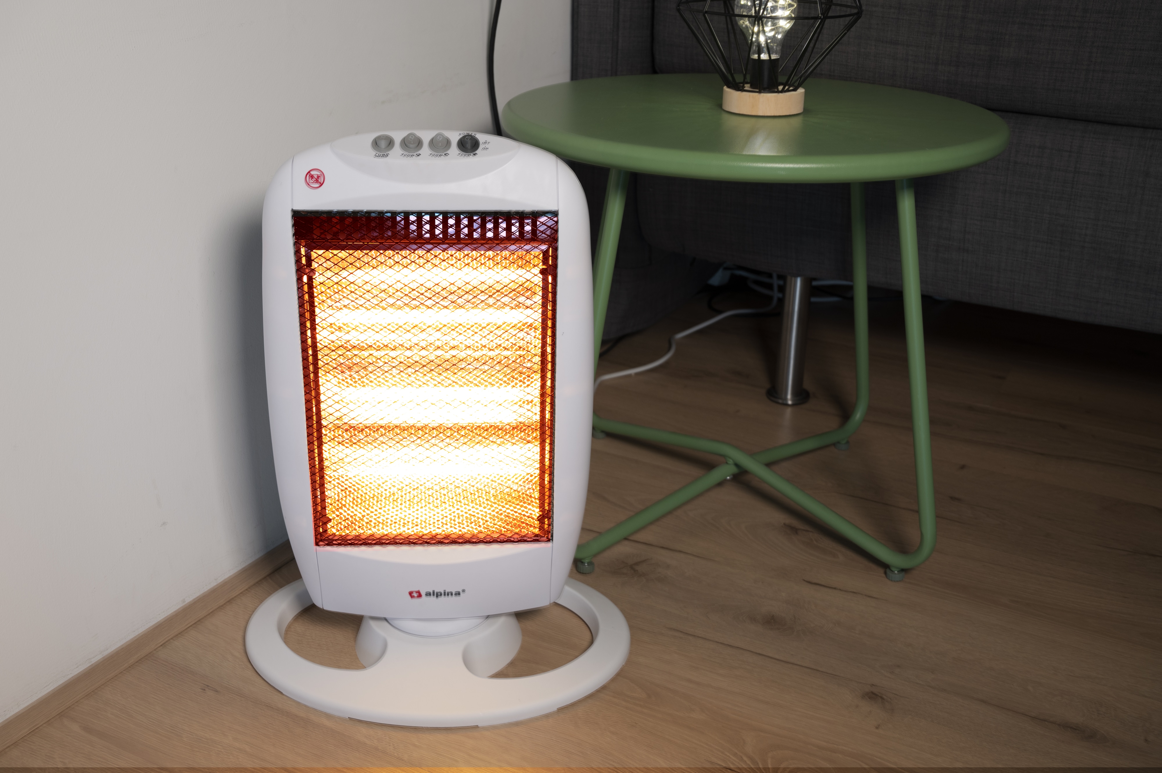 ALPINA Halogen-Heizstrahler 1200 W ALPINA Halogen-Heizstrahler 1200 W