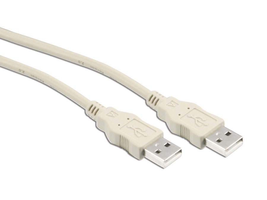 USB 2.0 Anschlusskabel, 1,8 m, weiß
