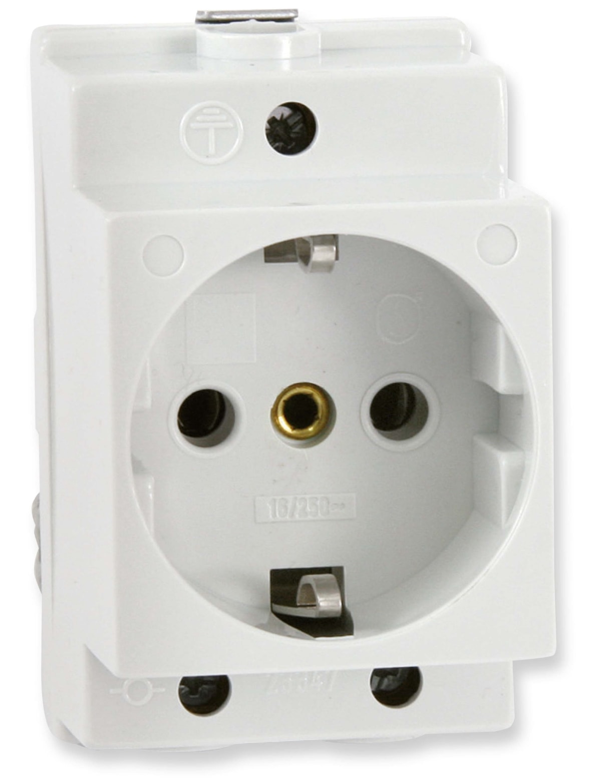 Schutzkontakt-DIN-Steckdose Schutzkontakt-DIN-Steckdose