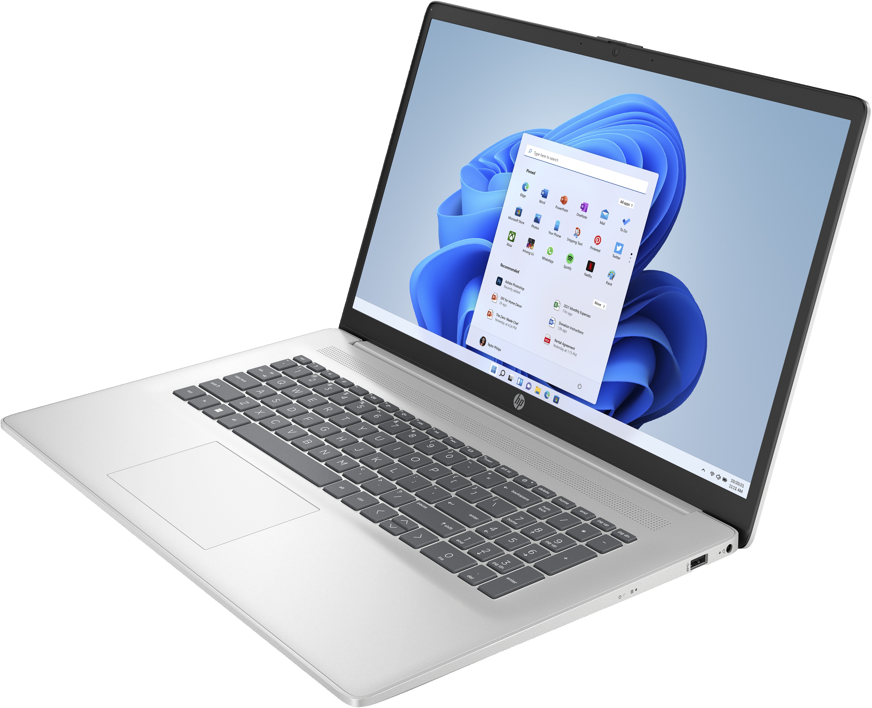 HP Notebook 17-cp2536ng, 43,9cm (17,3"), HD+, AMD Ryzen™ 3 7320U / Verpackung beschädigt HP Notebook 17-cp2536ng, 43,9cm (17,3"), HD+, AMD Ryzen™ 3 7320U / Verpackung beschädigt