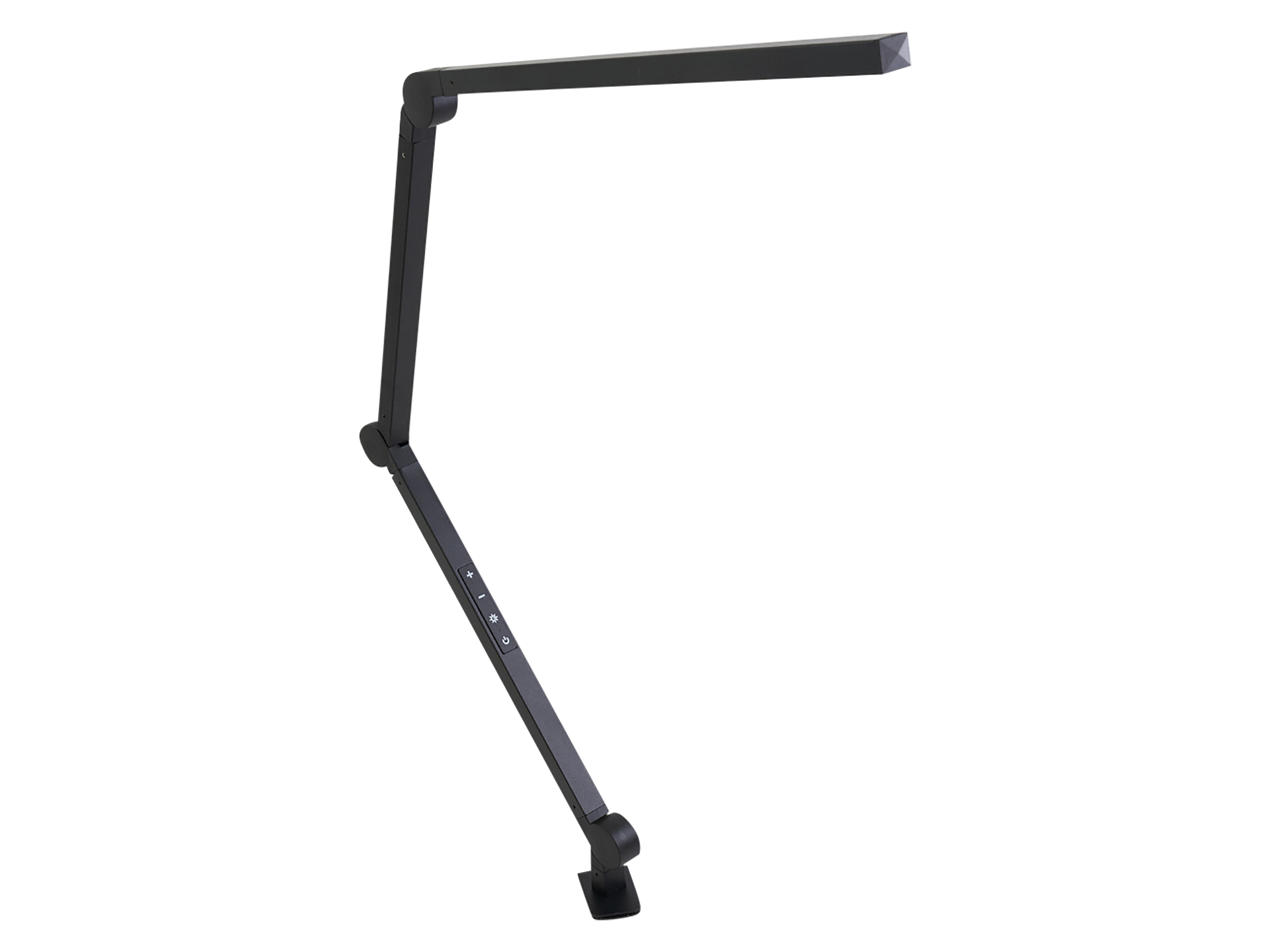LUXULA LED-Schreibtischleuchte mit Clip, 10 W, CCT, EEK: F, 450 lm, IP20, schwarz
