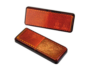 FILMER Reflektor mit Klebefläche, orange, 2 Stück FILMER Reflektor mit Klebefläche, orange, 2 Stück