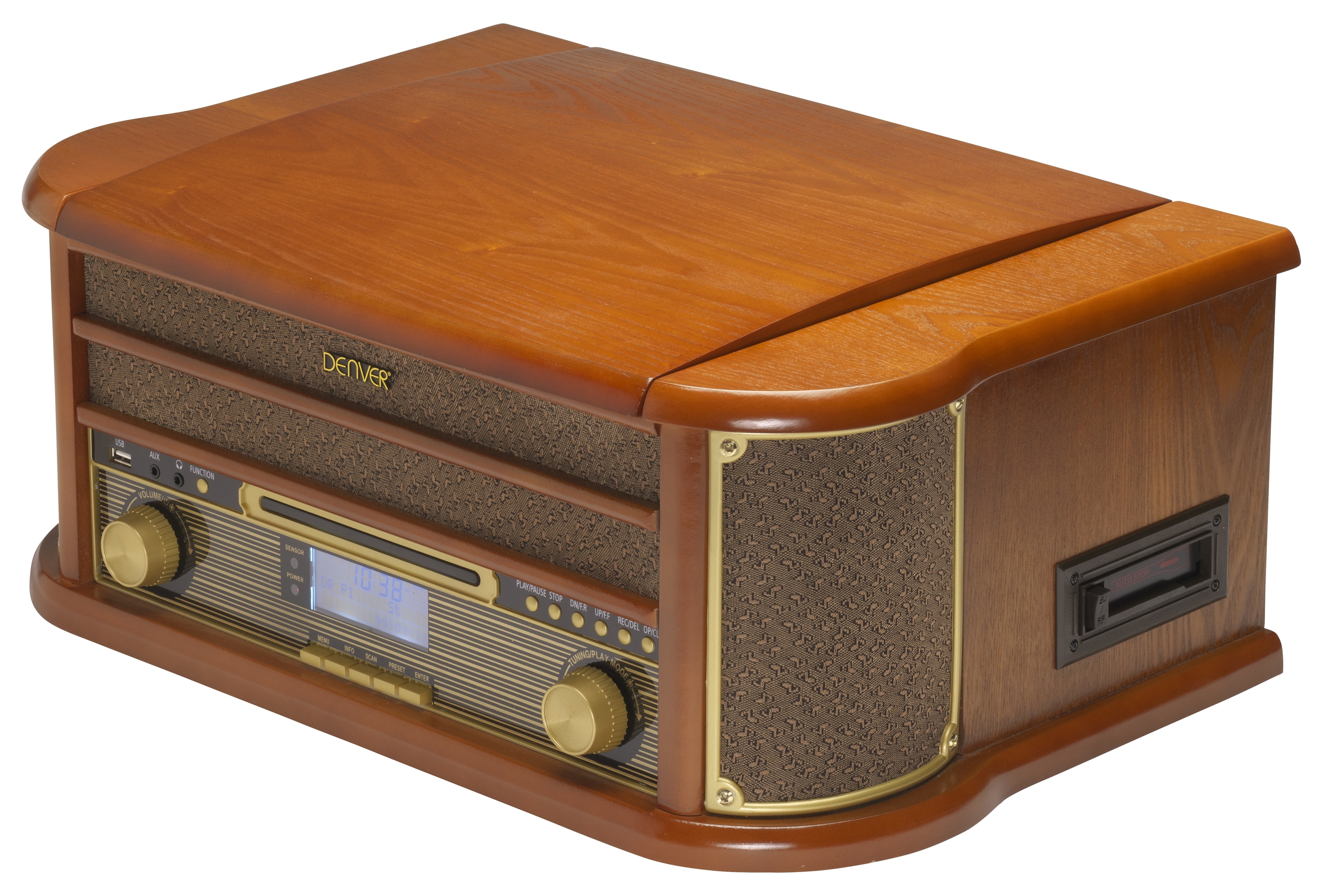 DENVER Retro Music Center MRD-51, Holz