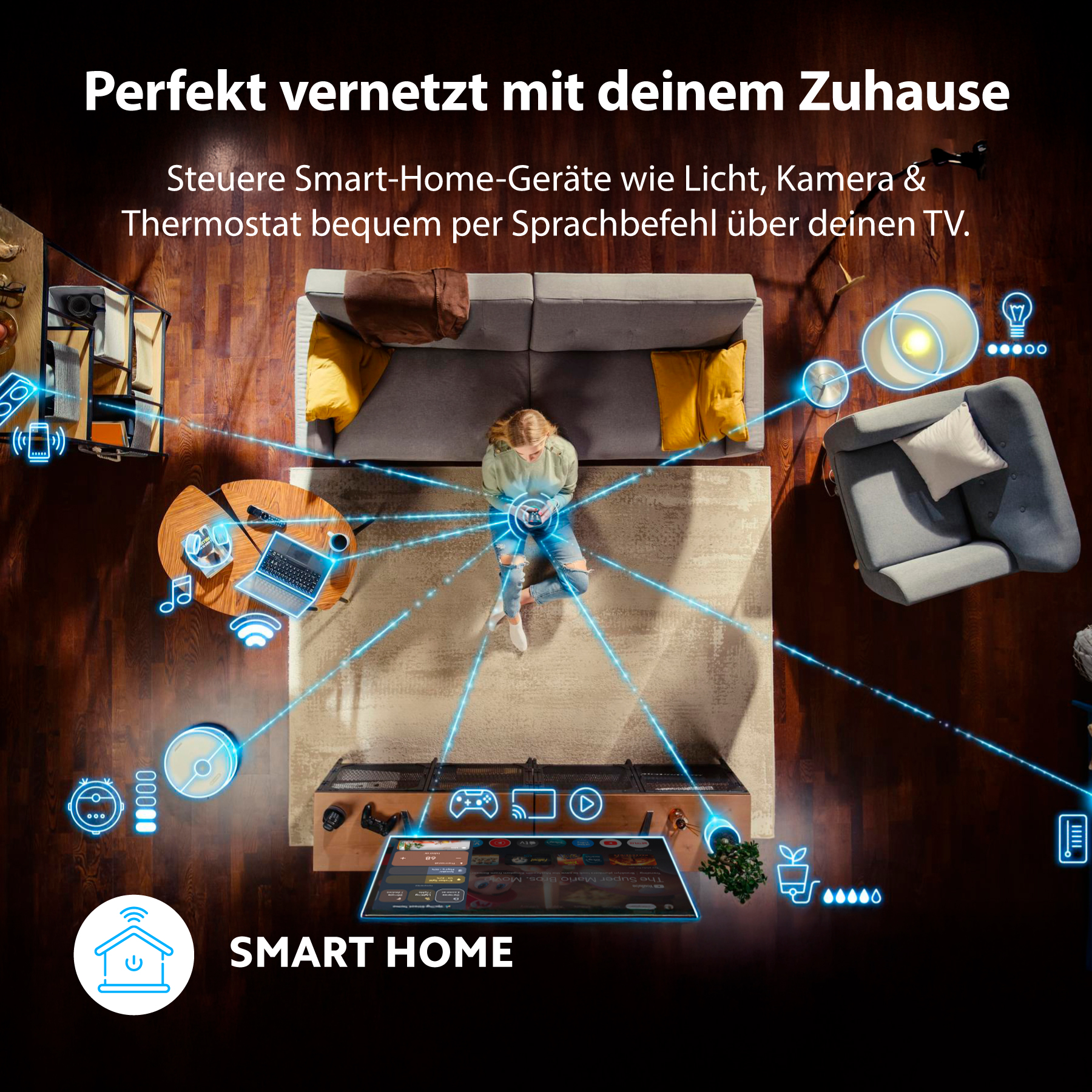 DYON LED Smart-TV nexGo 32H 80 cm (32"), EEK: E, HD