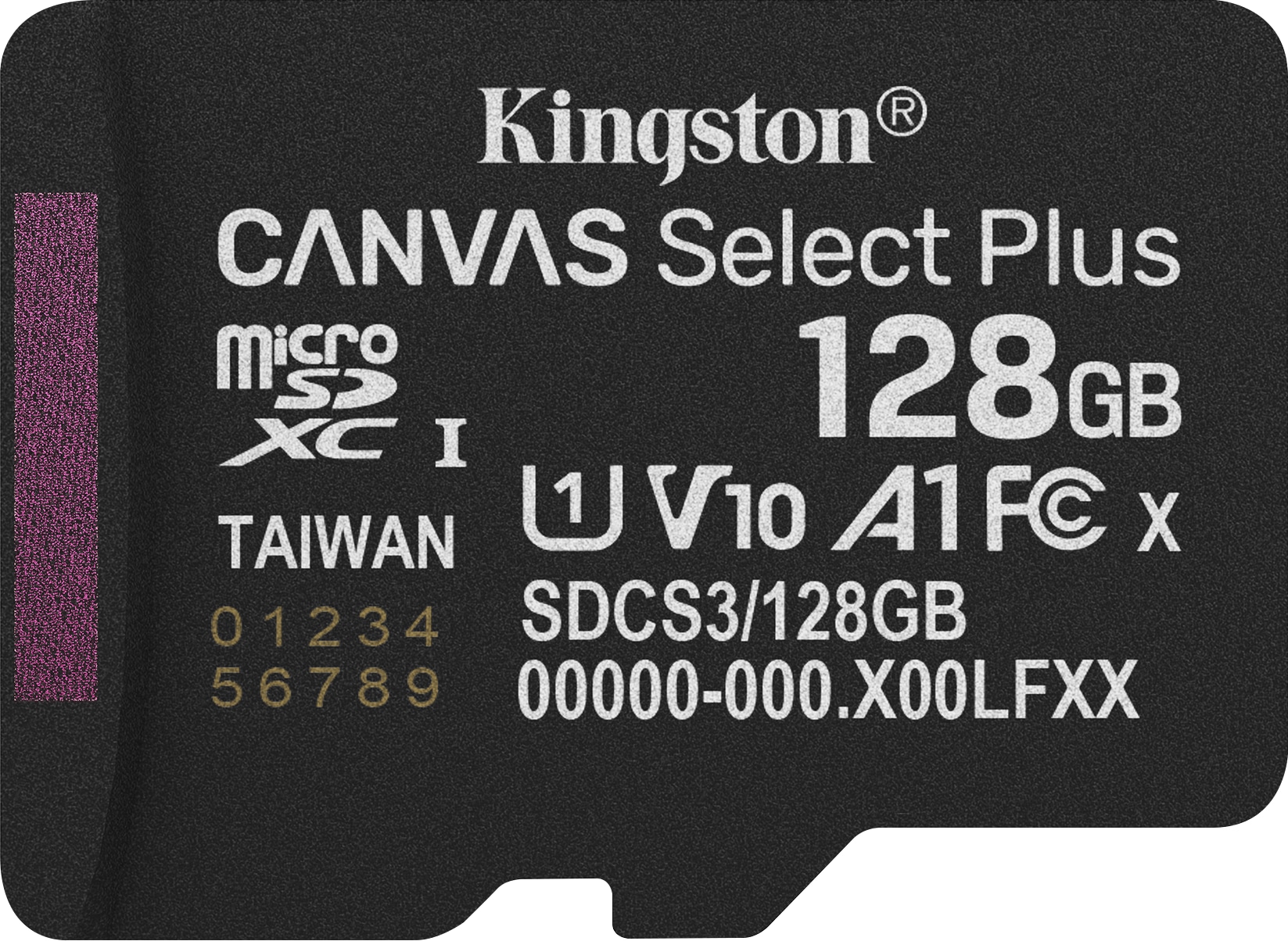 KINGSTON MicroSDXC-Card Canvas Select Plus 128GB 3.Gen inkl. Adapter